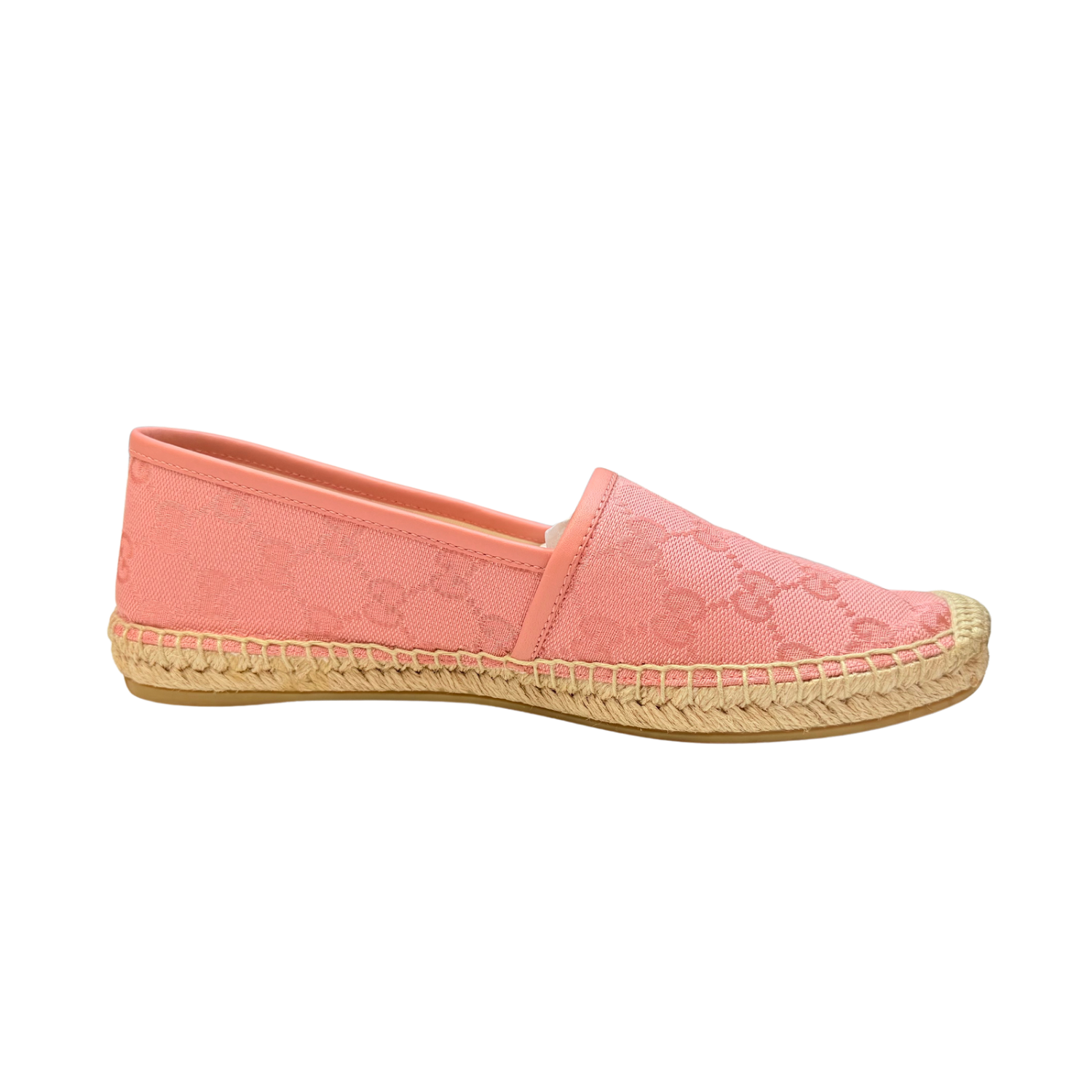 Gucci GG Canvas Espadrilles Pink