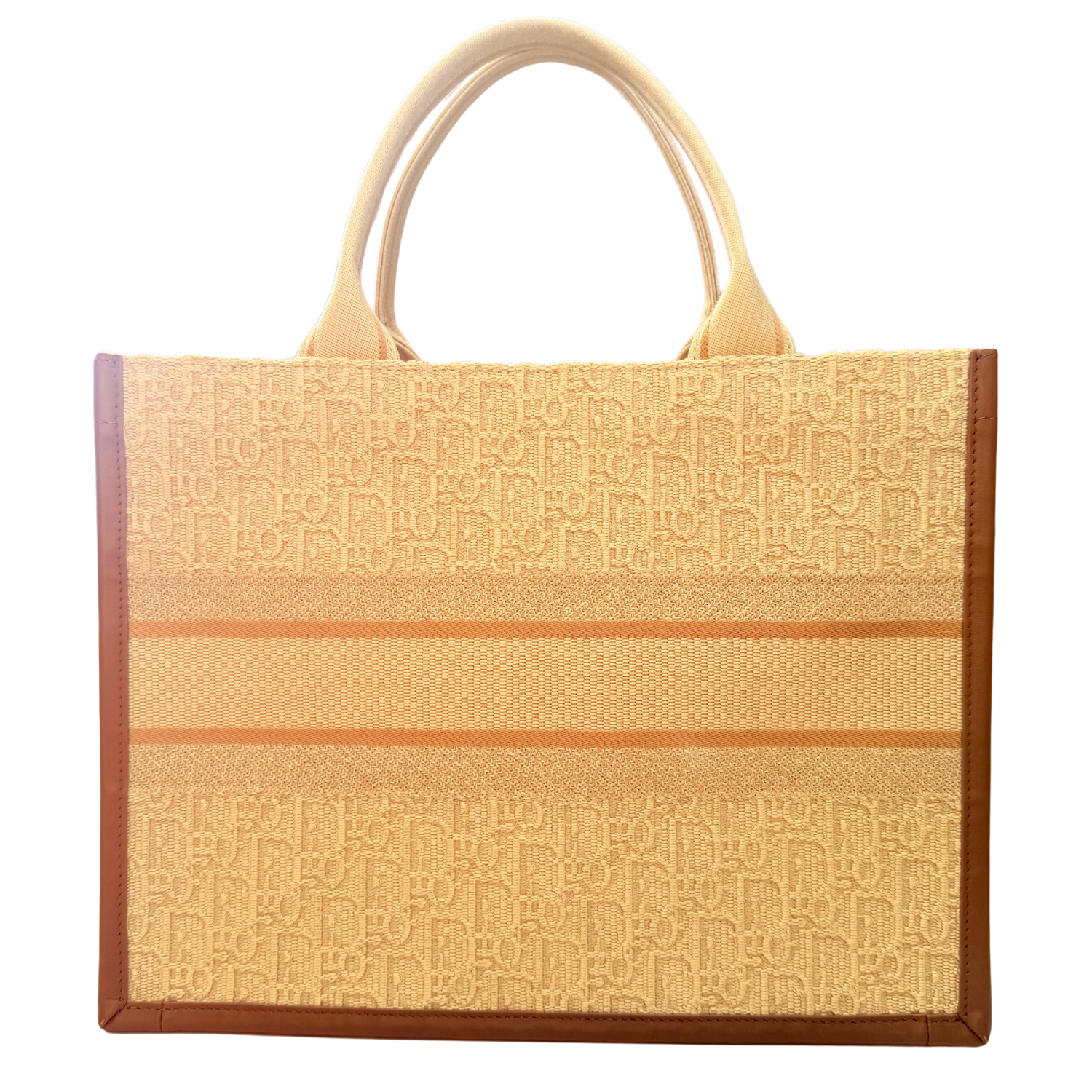 Christian Dior Medium Dior Book Tote Beige