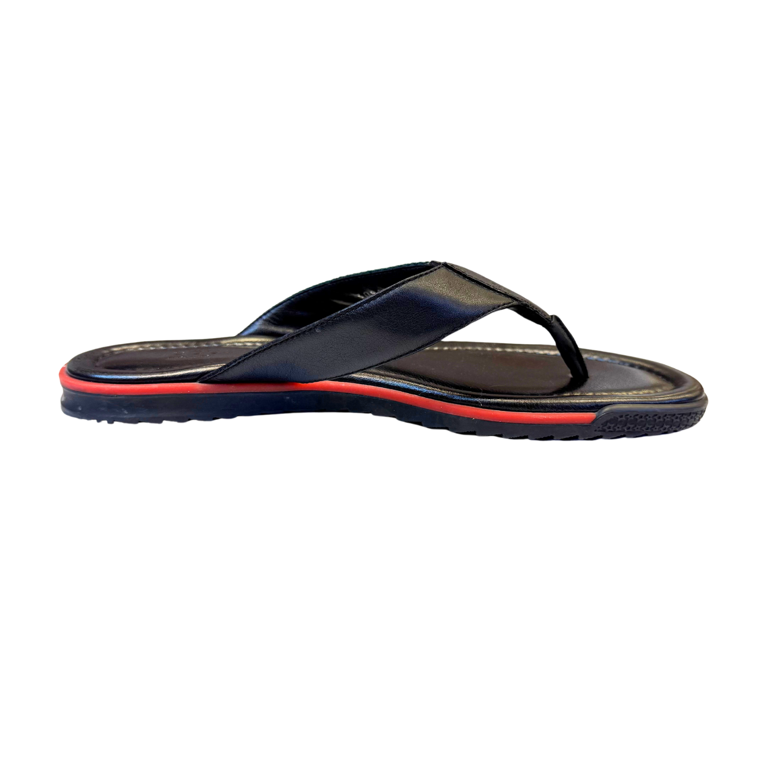 Gucci Web Accent Leather Thongs
