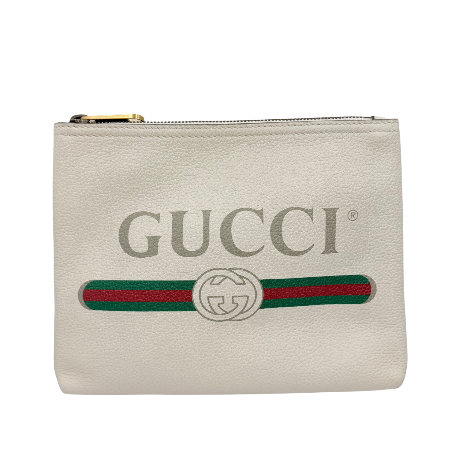 Gucci GG Portfolio Pouch Cream