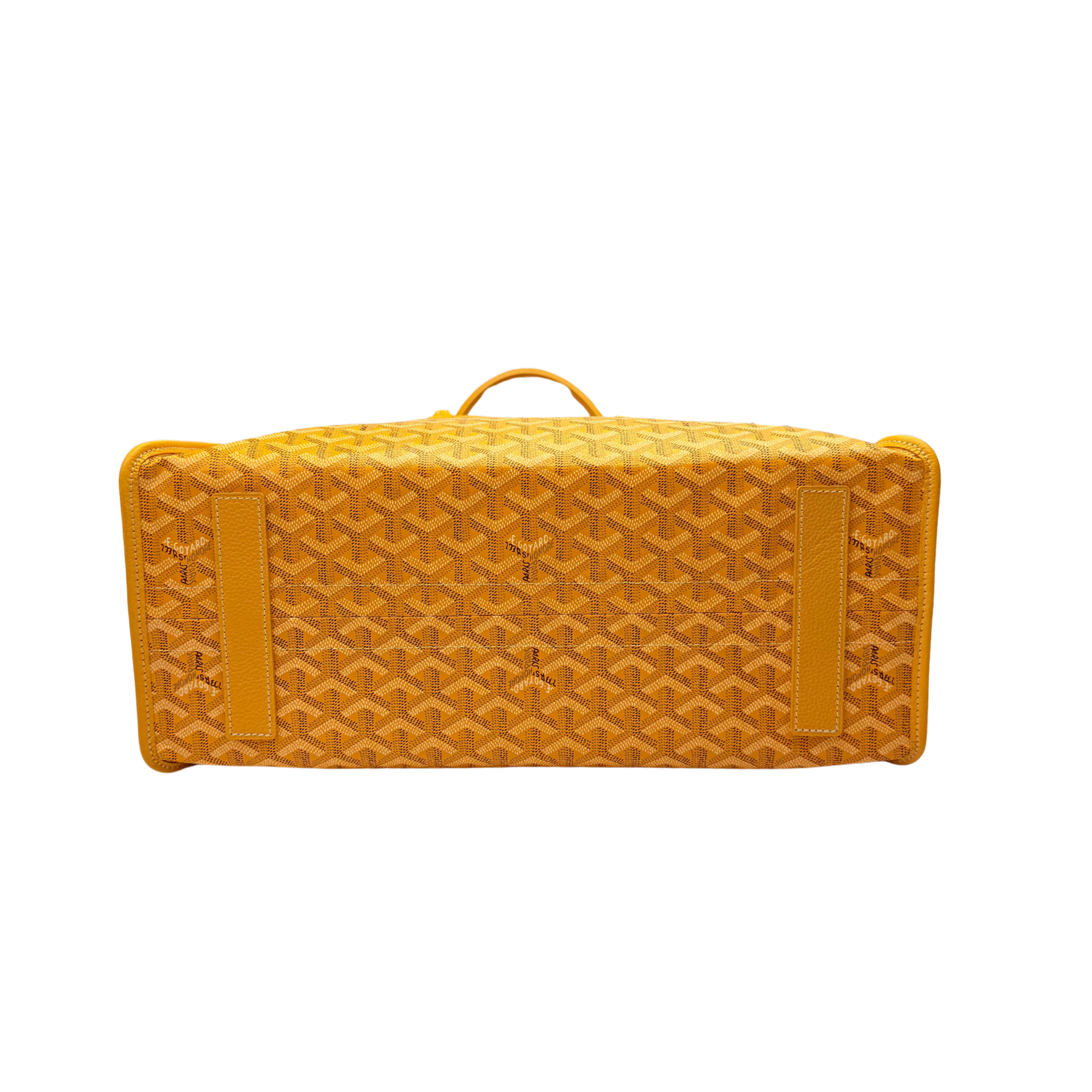 Goyard Goyardine Sac Hardy PM Yellow