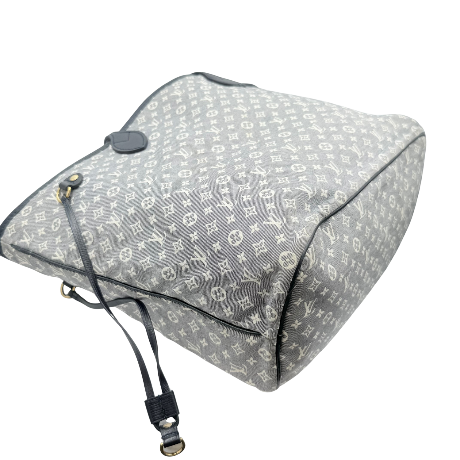 Louis Vuitton Monogram Mini Lin Neverfull MM Grey