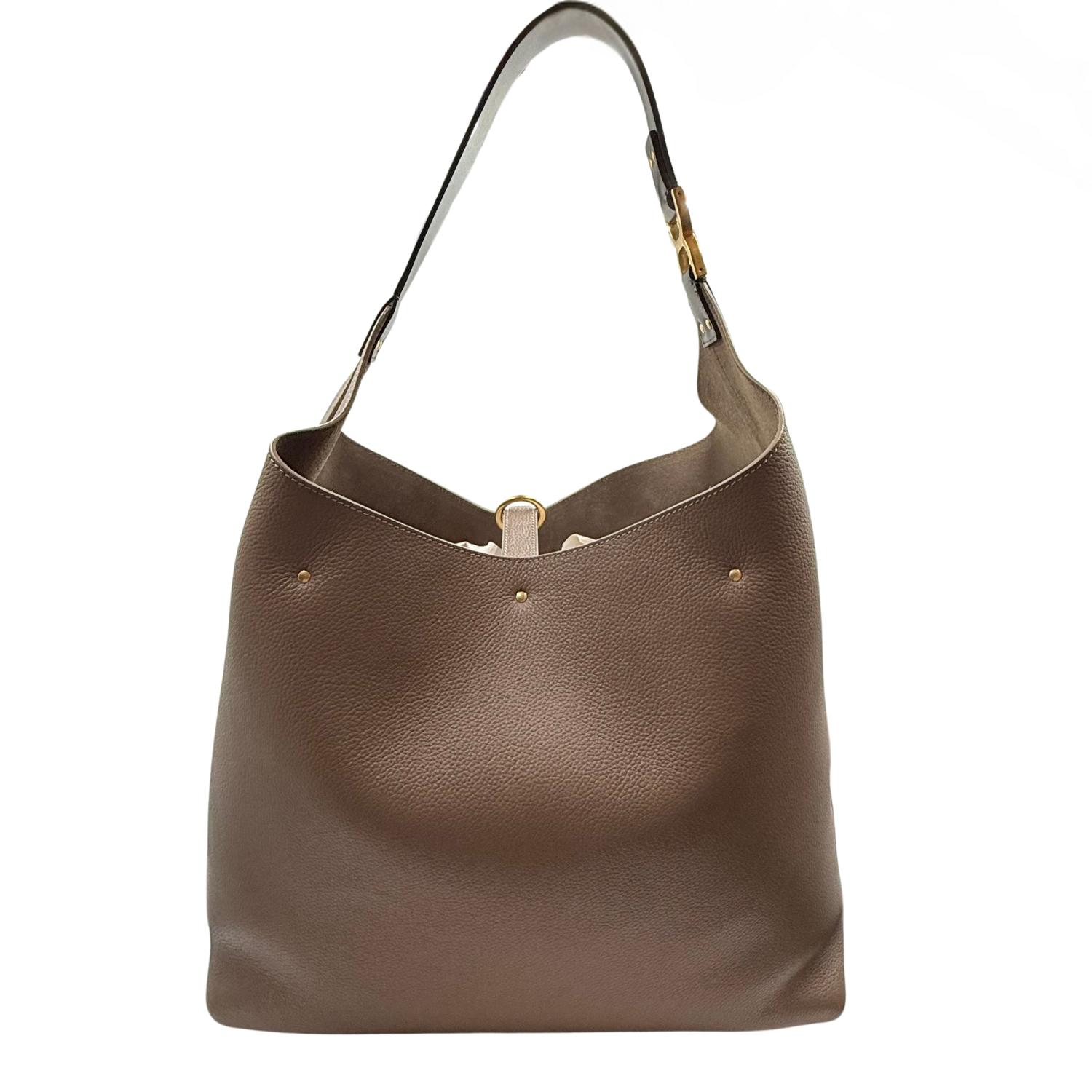 Chloé Marcie Hobo Shoulder Bag Dark Nut