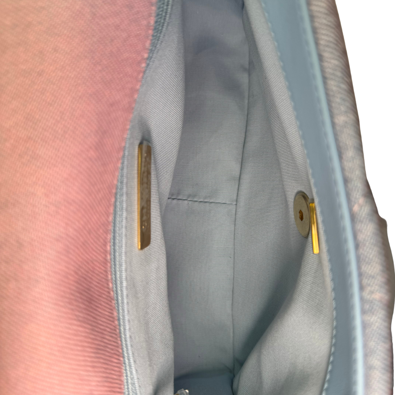 Chanel Classic Denim Bag Tri-Color Hardware