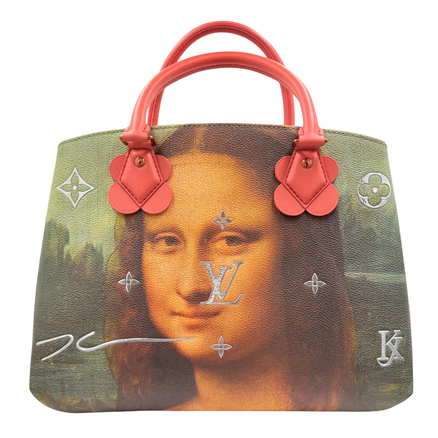 Louis Vuitton x Jeff Koons Masters Collection Montaigne MM Da Vinci