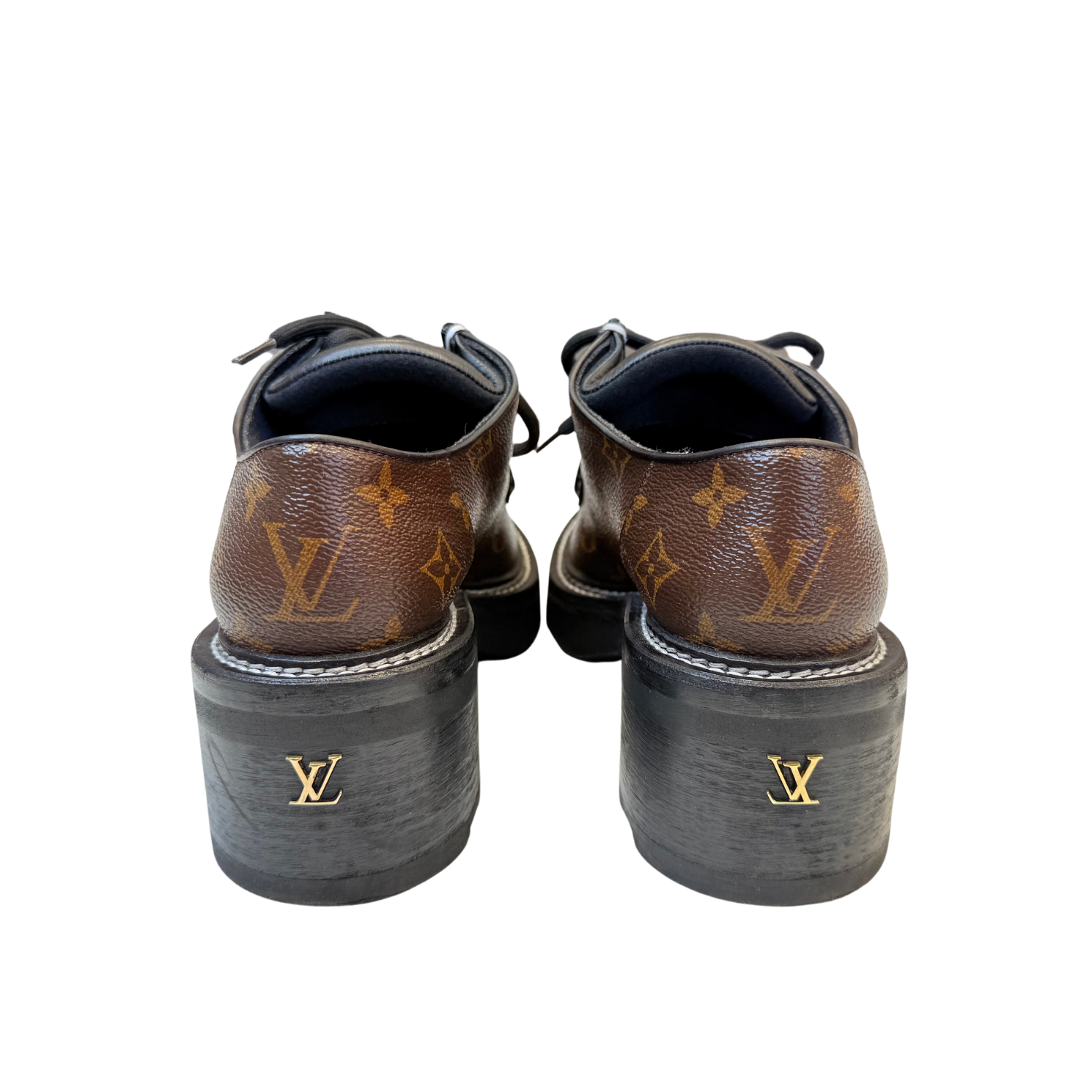 Louis Vuitton Beaubourg Platform Derby