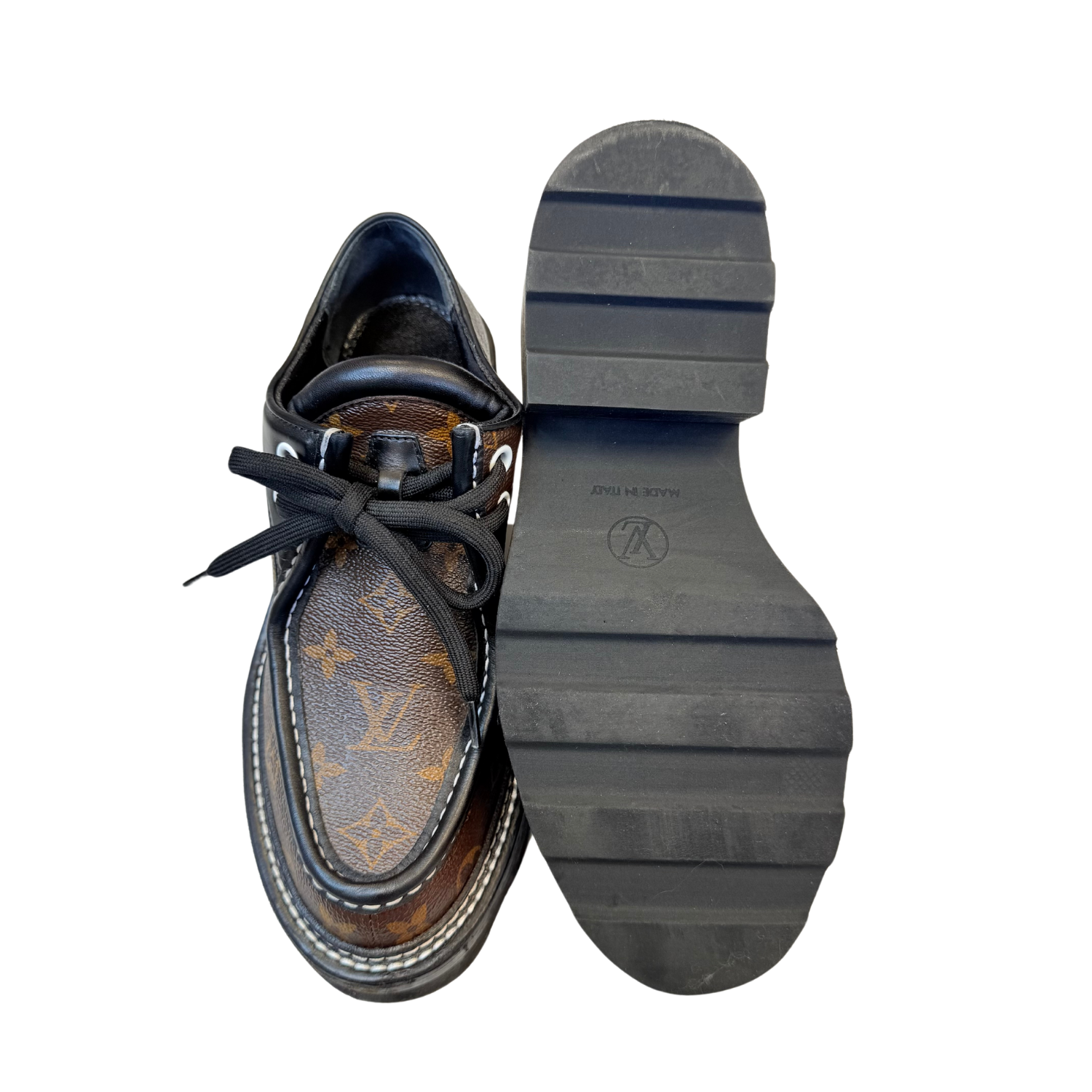Louis Vuitton Beaubourg Platform Derby