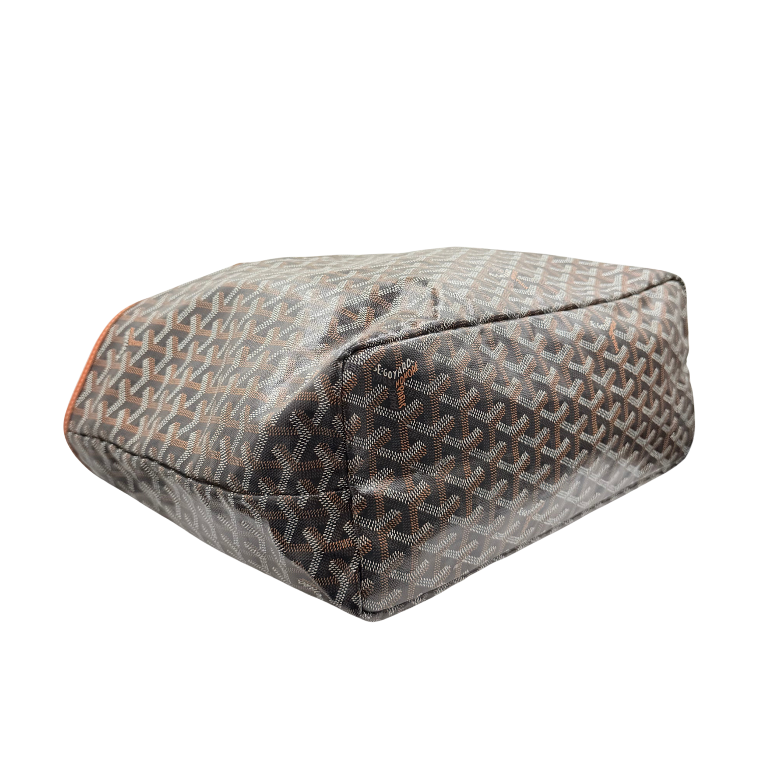 Goyard Goyardine Saint Louis PM Black & Gold