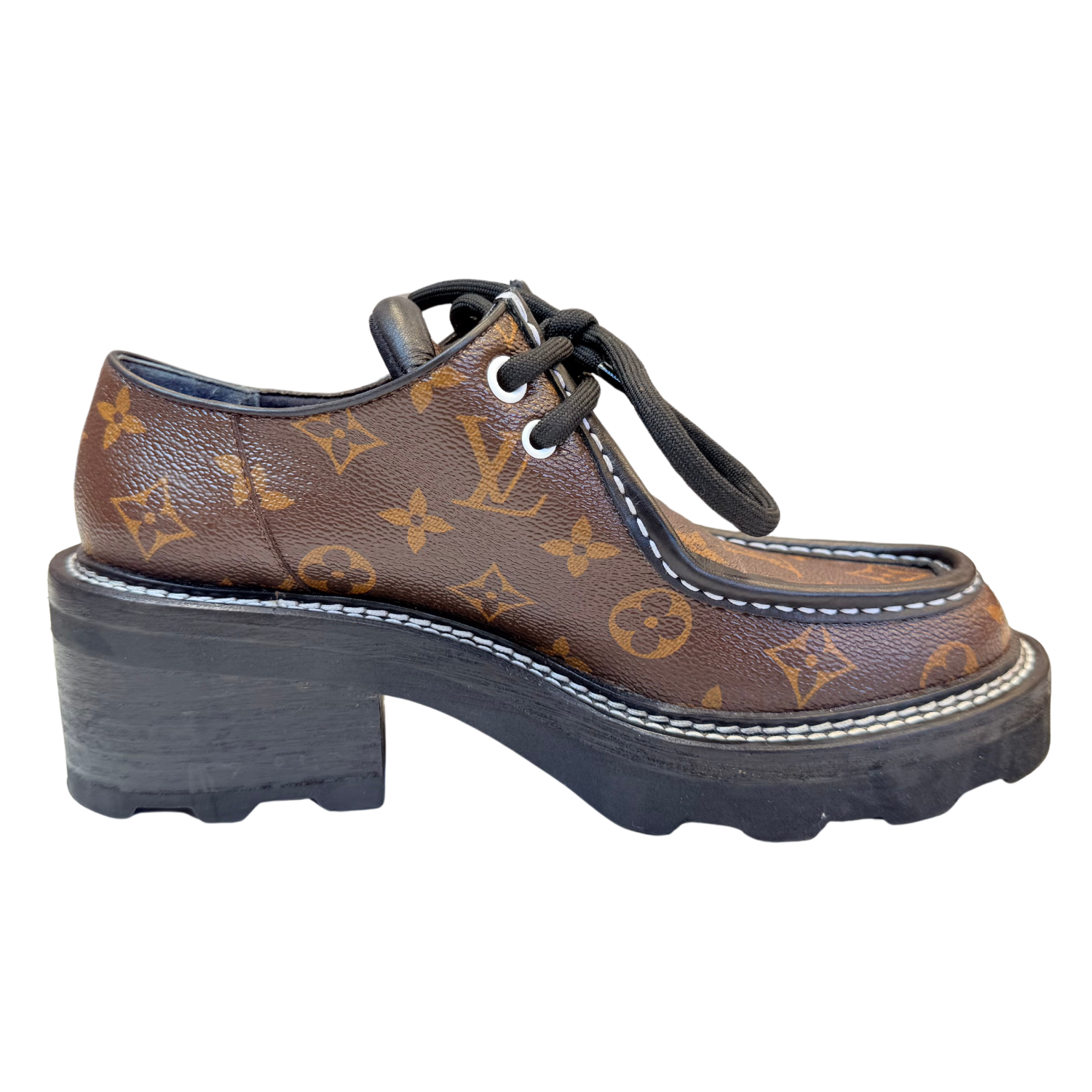 Louis Vuitton Beaubourg Platform Derby