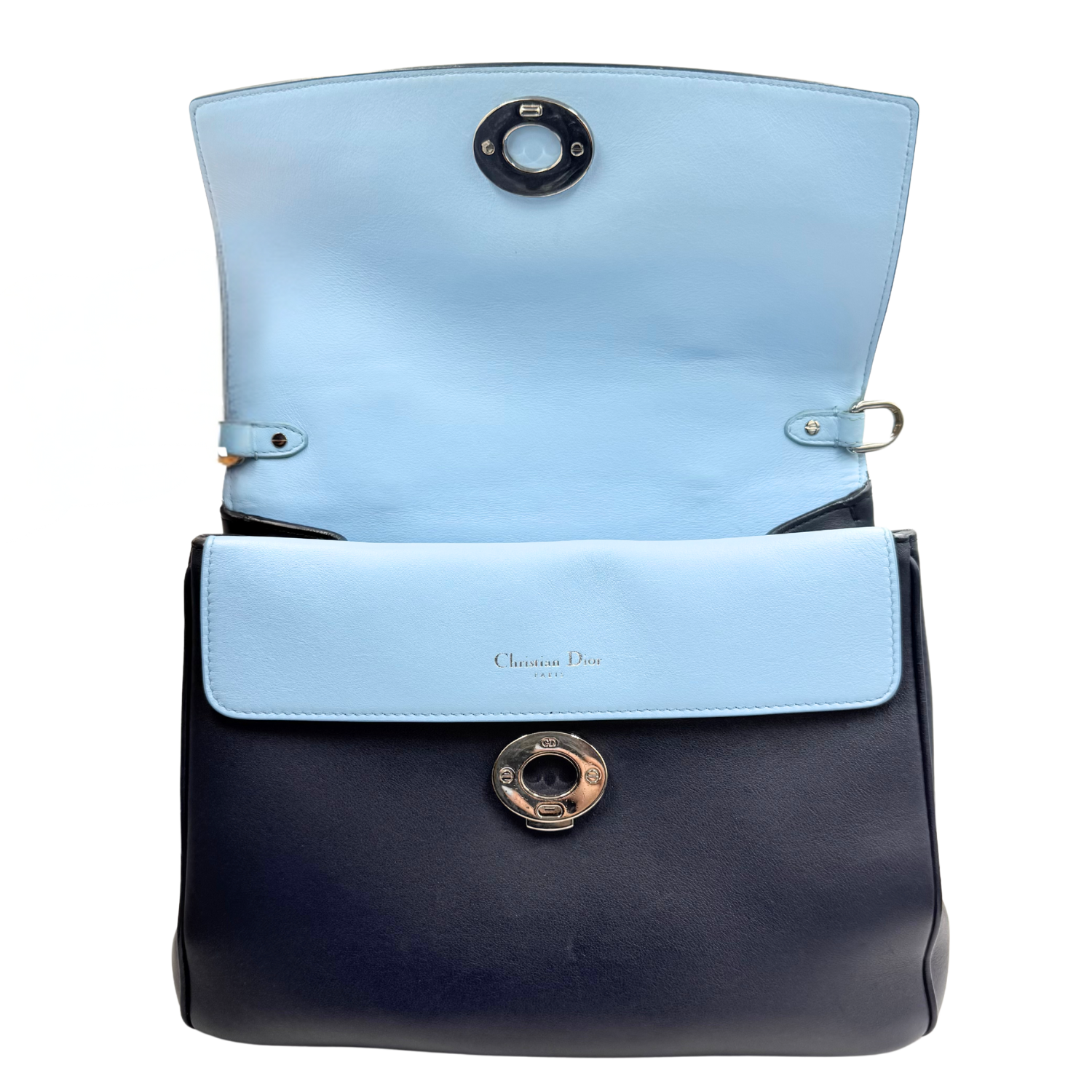 Christian Dior Medium Be Dior Flap Bag Tri-Color
