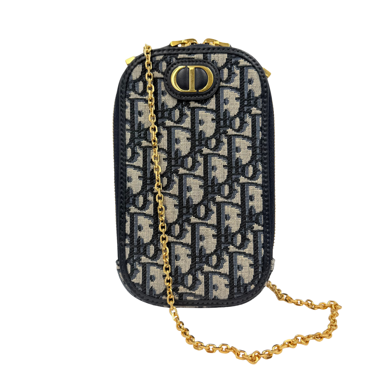 Christian Dior 30 Montaigne Call'in Dior Phone Holder Blue