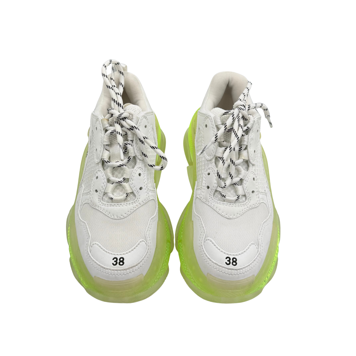 Balenciaga Triple S 'Clear Sole' Chunky Sneakers