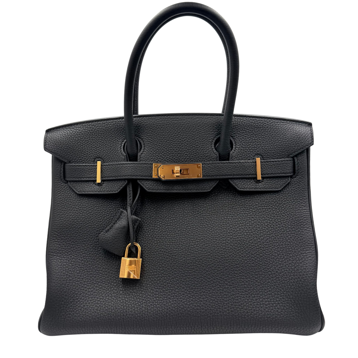 Hermès Birkin 30 Togo Leather Black with Gold Hardware