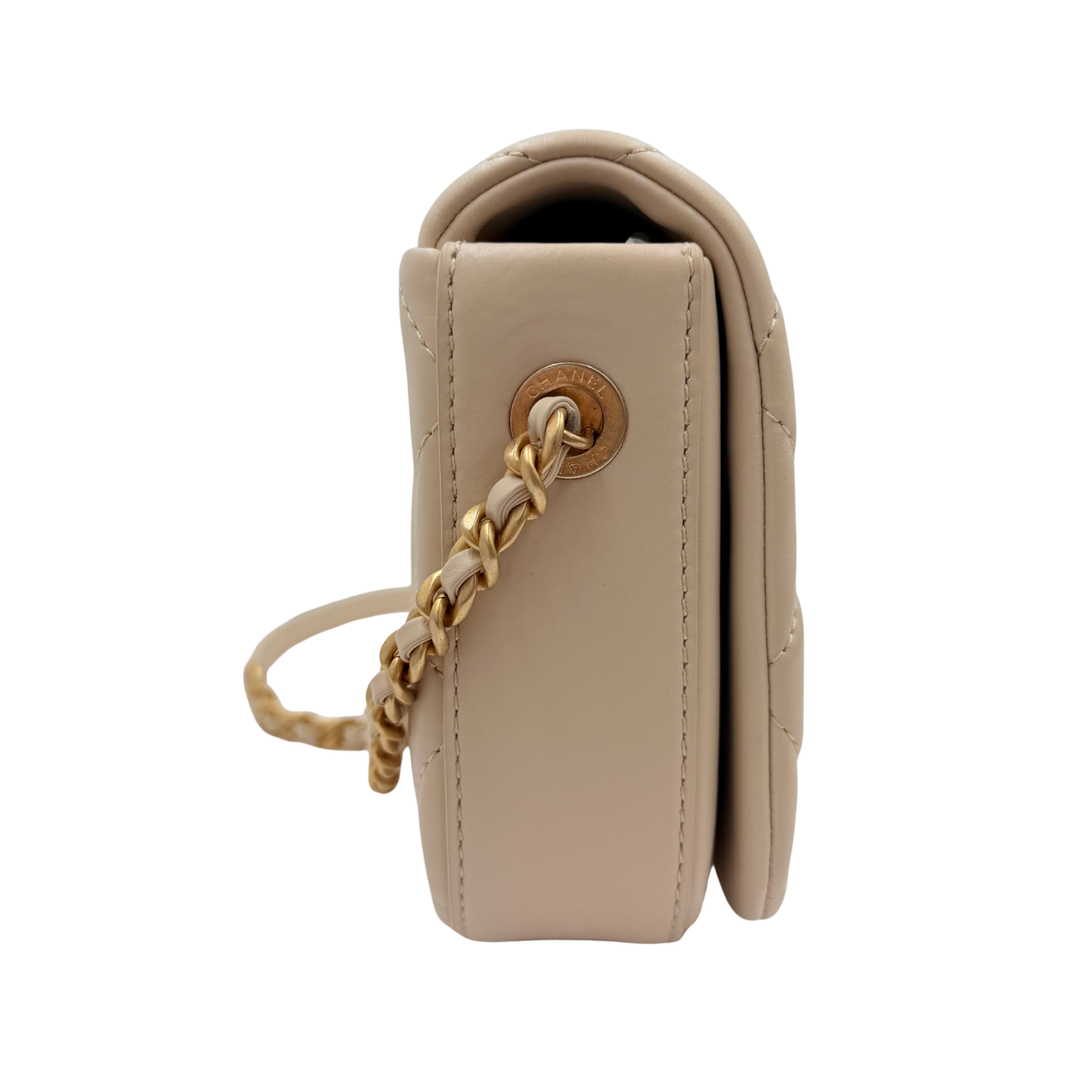 Chanel Mini Fashion Therapy Bag Cream