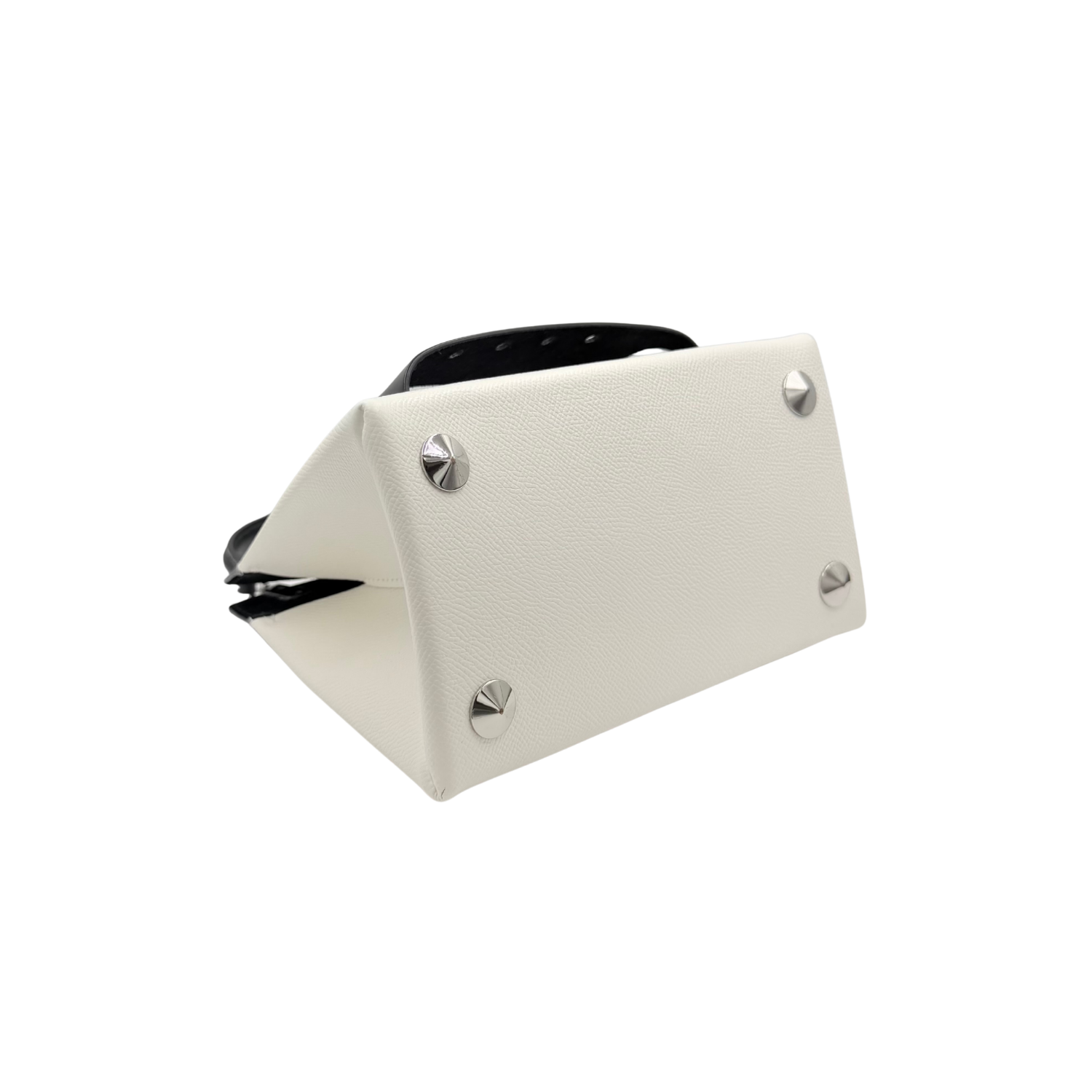 Maison Margiela Small Snatched Asymmetrical Bag Black & White