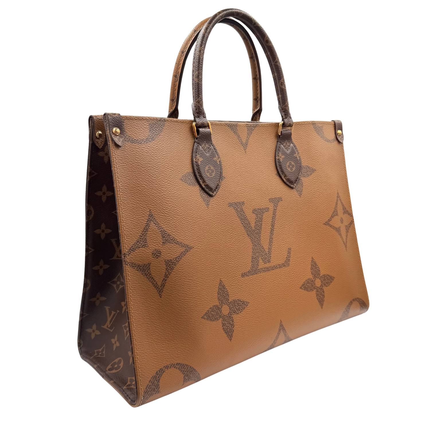 Louis Vuitton OnTheGo MM Tote Brown