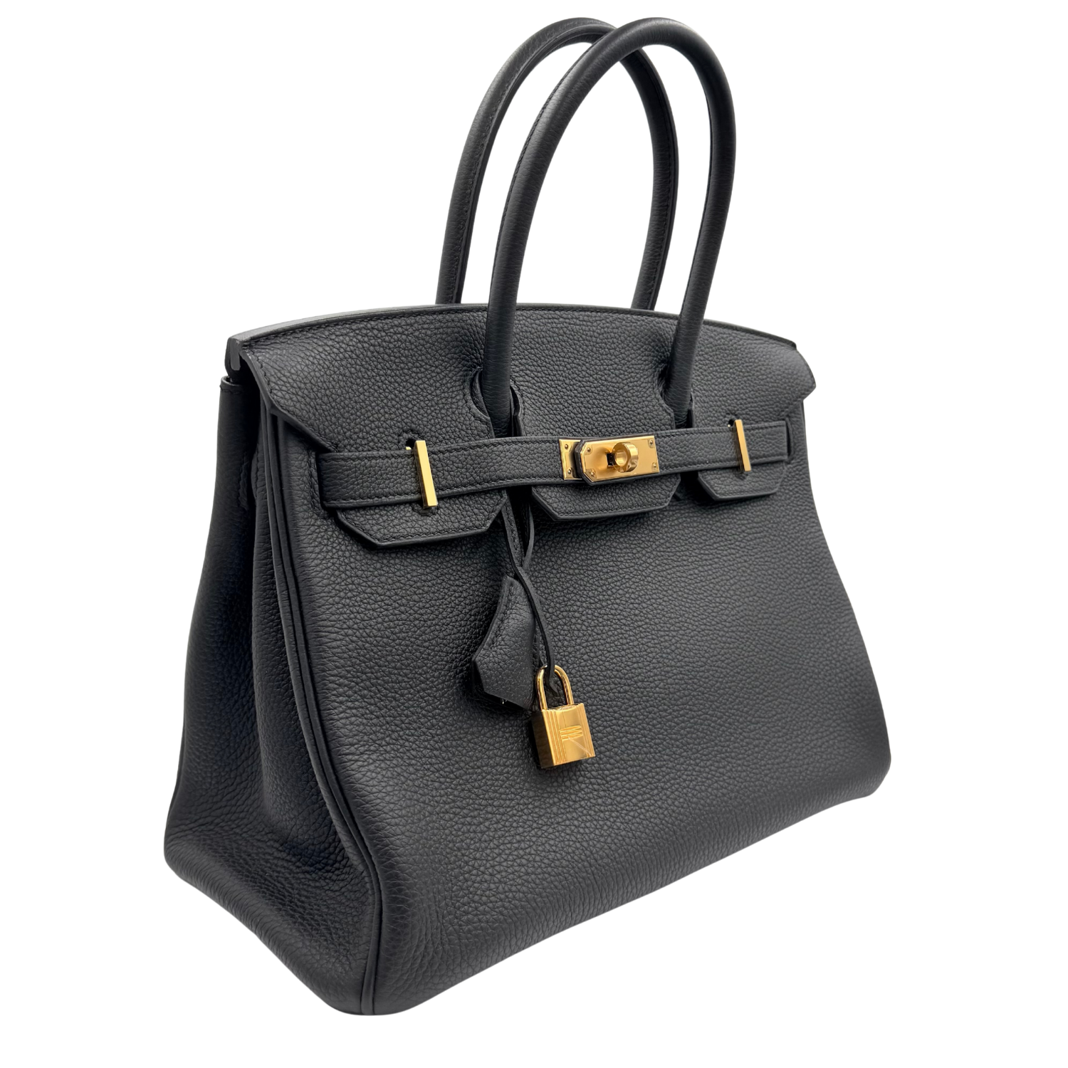 Hermès Birkin 30 Togo Leather Black with Gold Hardware