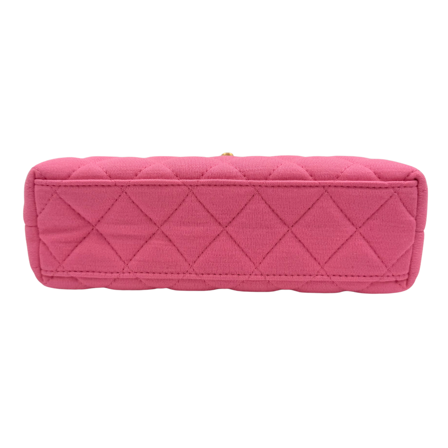 Chanel Kelly Nano Shopper Bag Jersey Pink