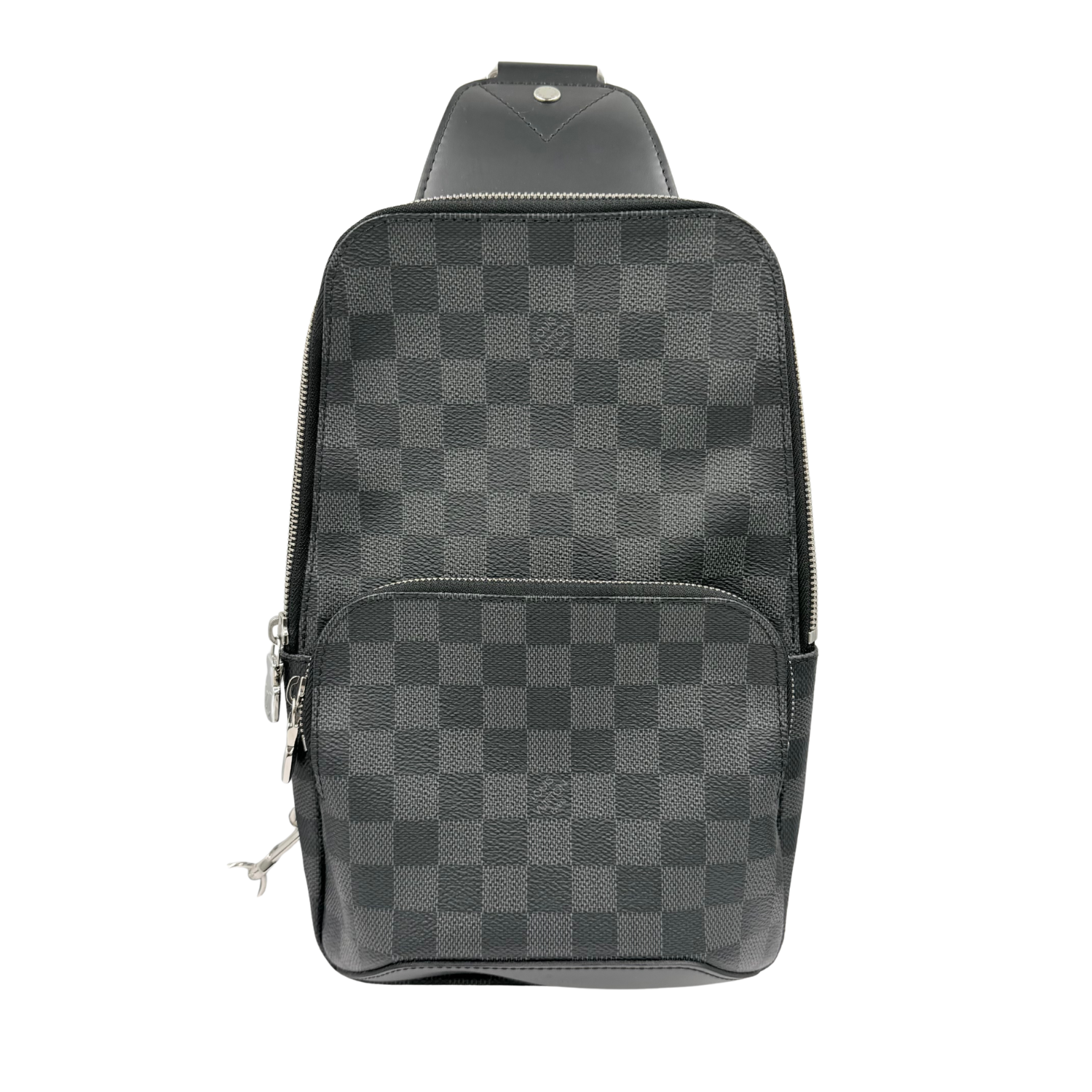Louis Vuitton Damier Graphite Canvas Avenue Sling Bag Black