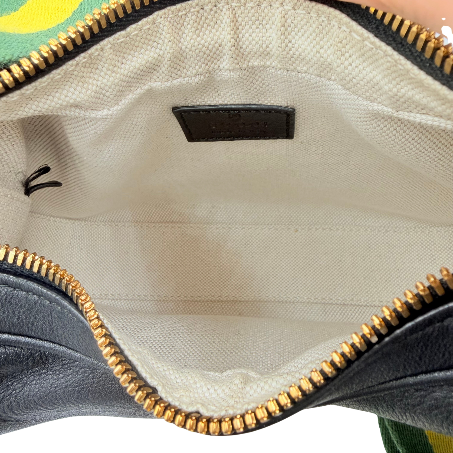 Gucci Small Attache Shoulder Bag Black