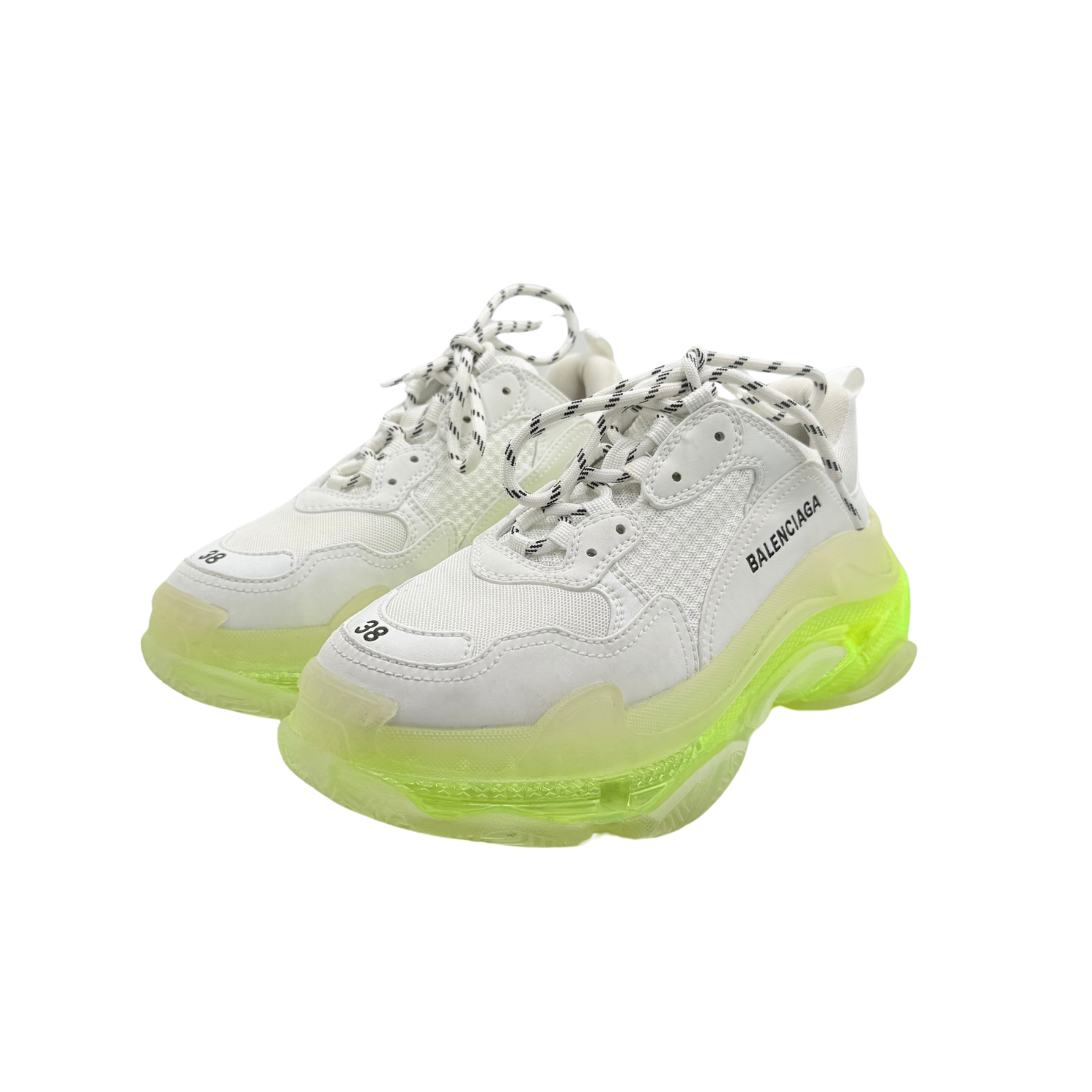 Balenciaga Triple S 'Clear Sole' Chunky Sneakers