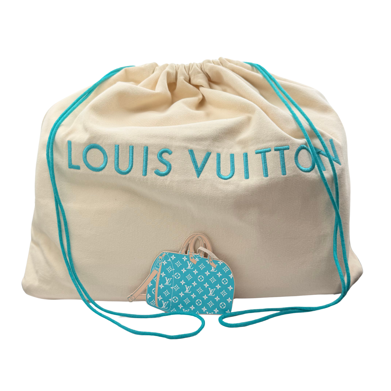 Louis Vuitton Speedy P9 Bandoulière 25 Turquoise