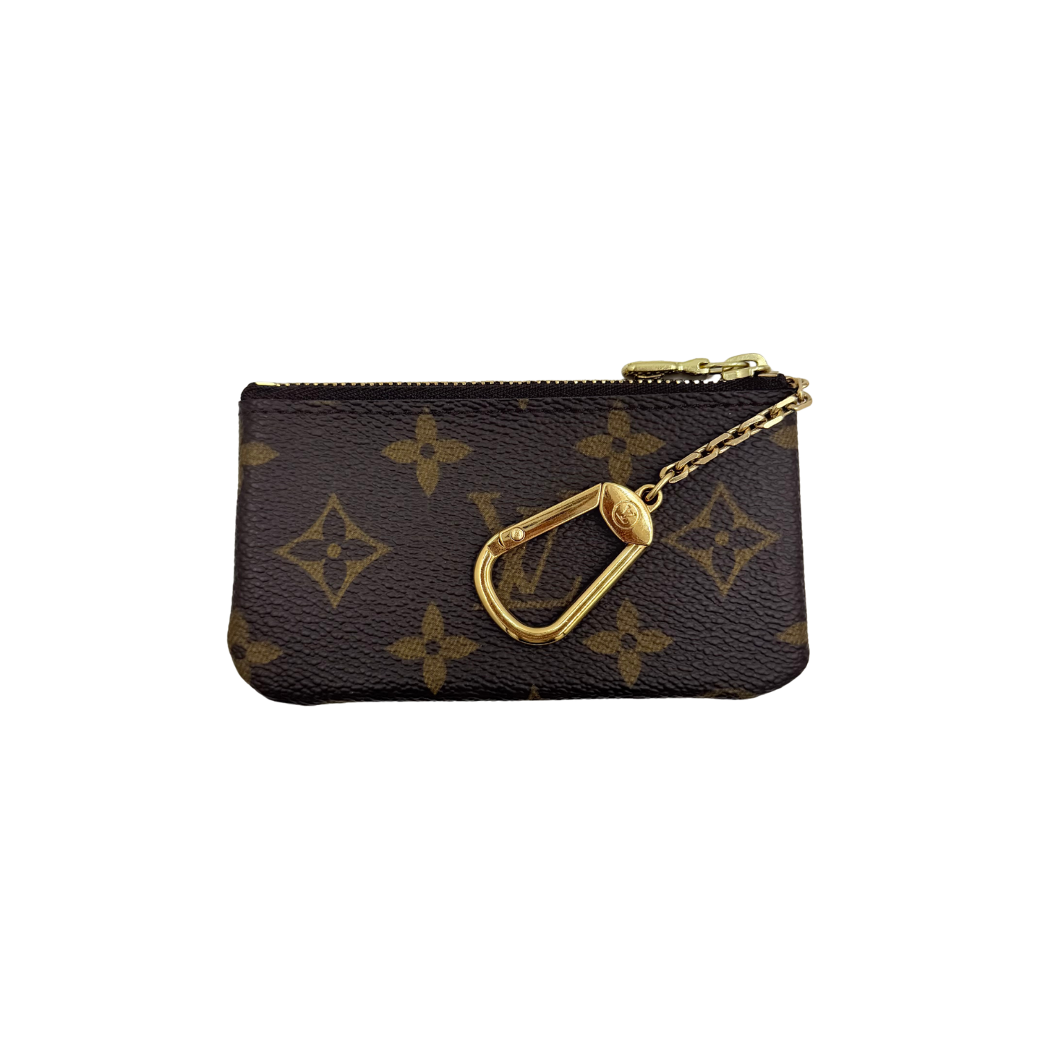 Louis Vuitton Mini Monogram Key Pouch Brown