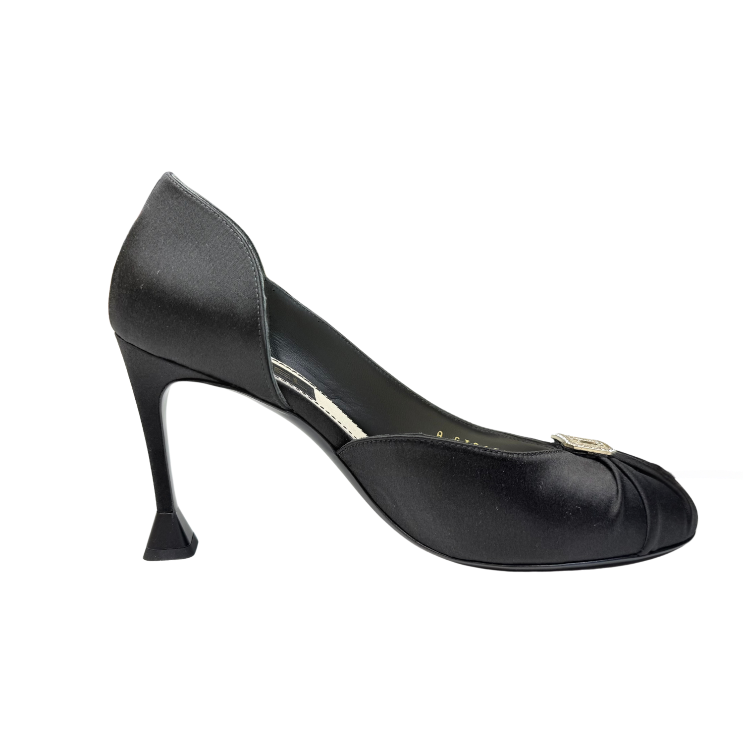 Chanel Interlocking CC D'Orsay Pumps Black