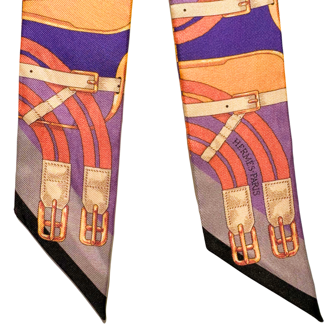 Hermès Mors a Jouets Silk Twilly