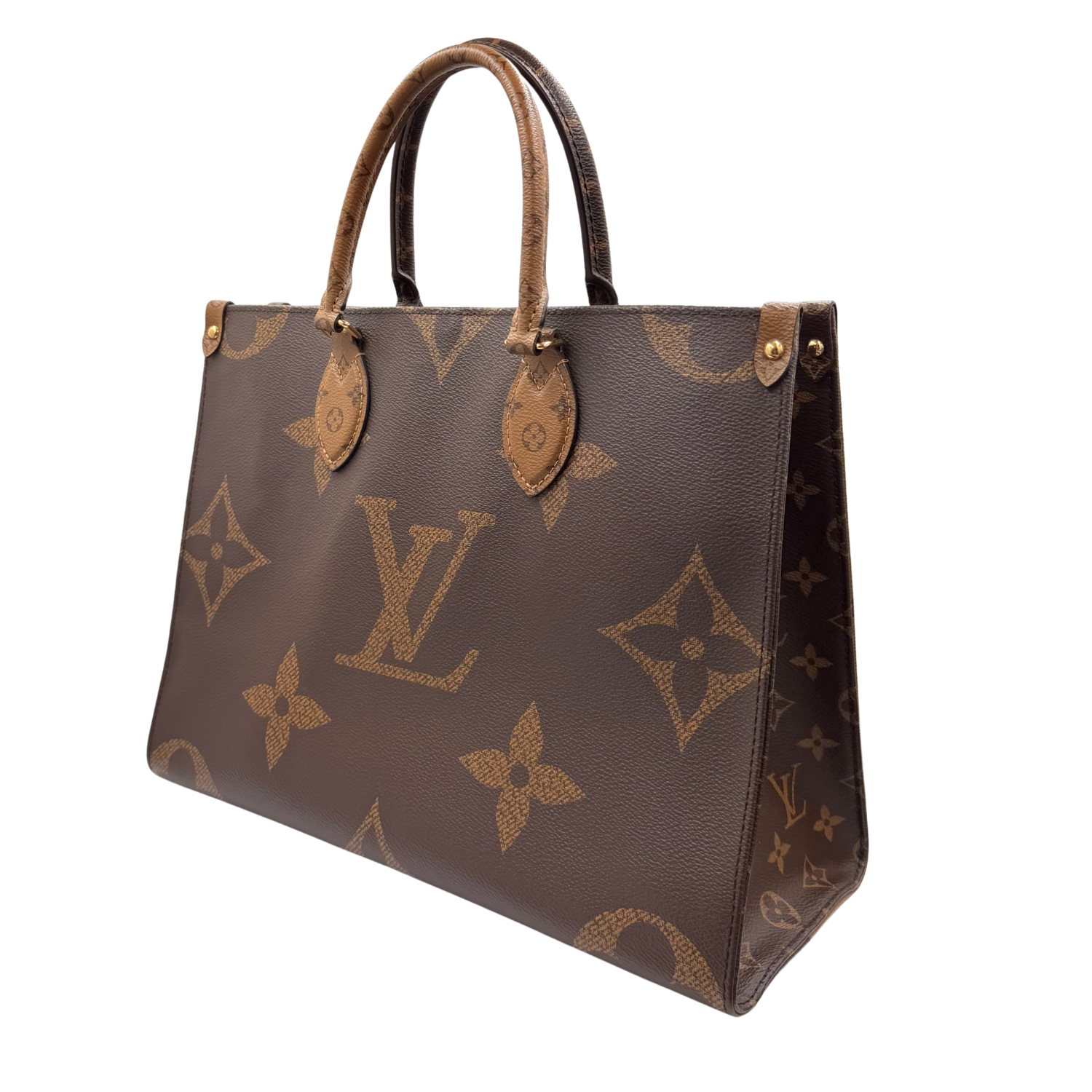 Louis Vuitton OnTheGo MM Tote Brown