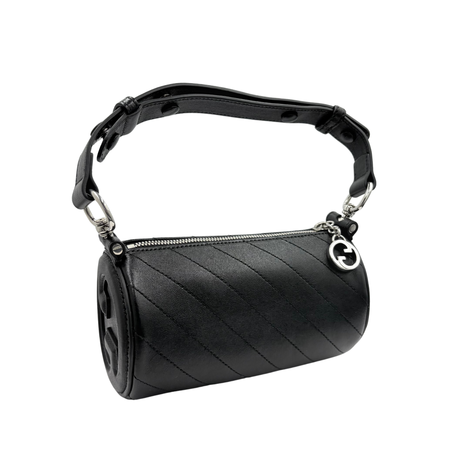 Gucci Small Blondie Quilted Barrel Shoulder Bag