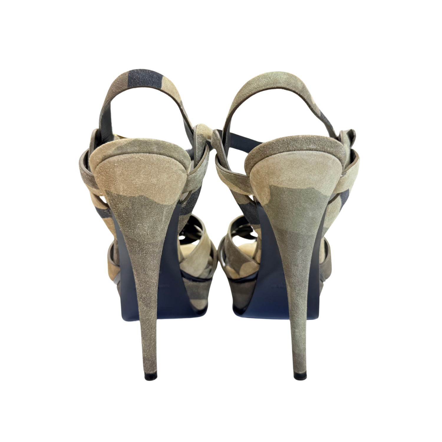 Yves Saint Laurent Suede Tributes 105mm Camouflage