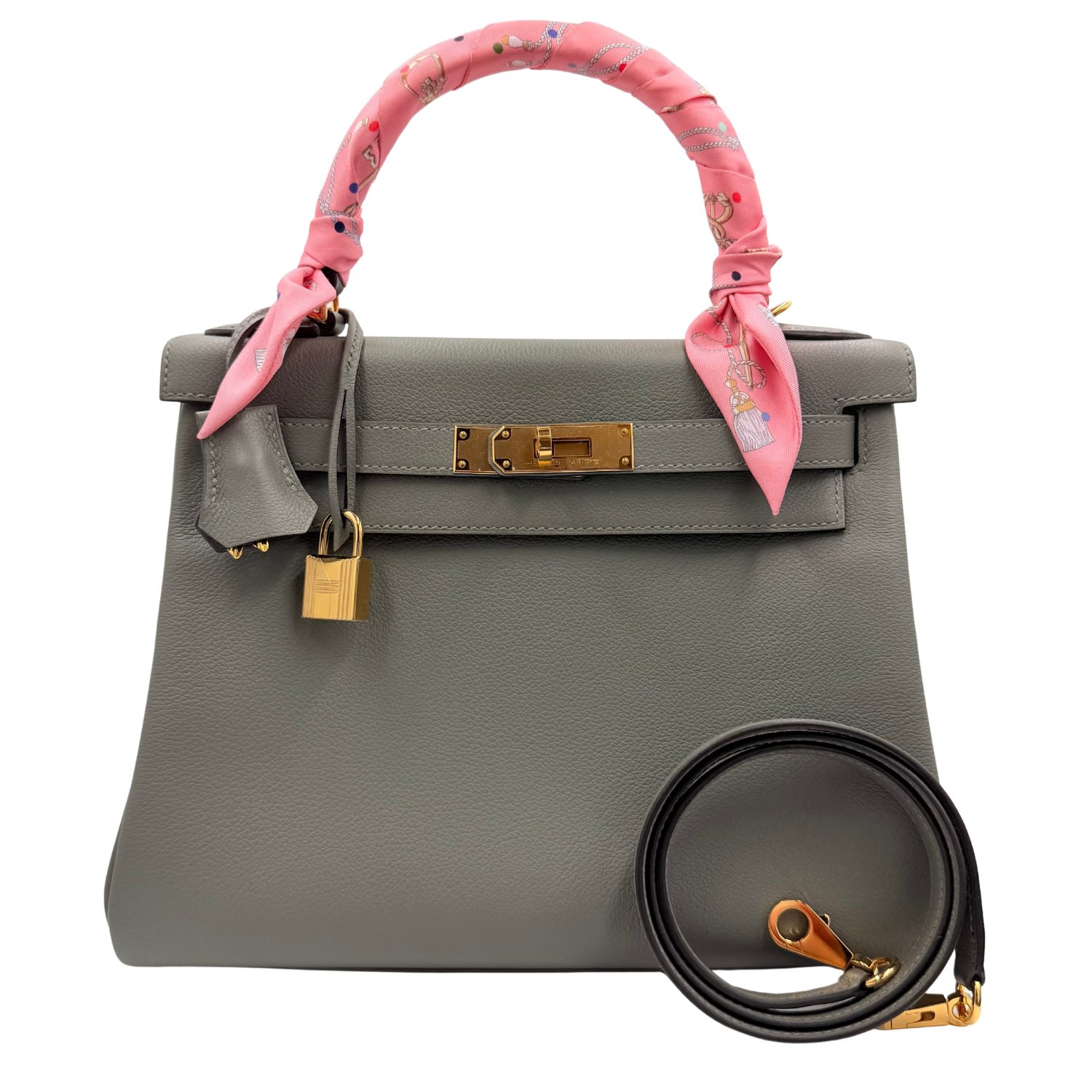 Kelly 28 with Hermès Twilly