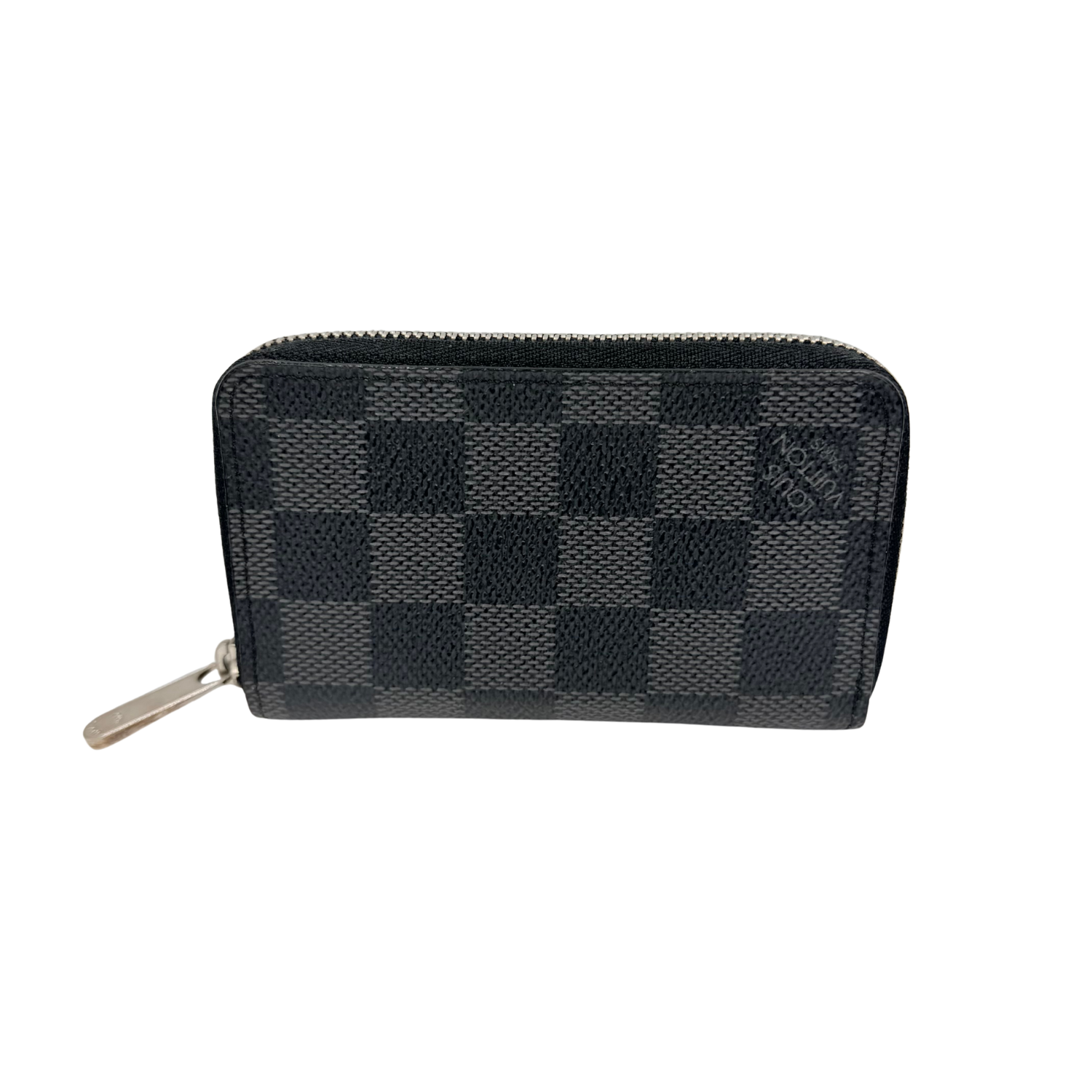 Louis Vuitton Damier Pattern Zippy Wallet Graphite