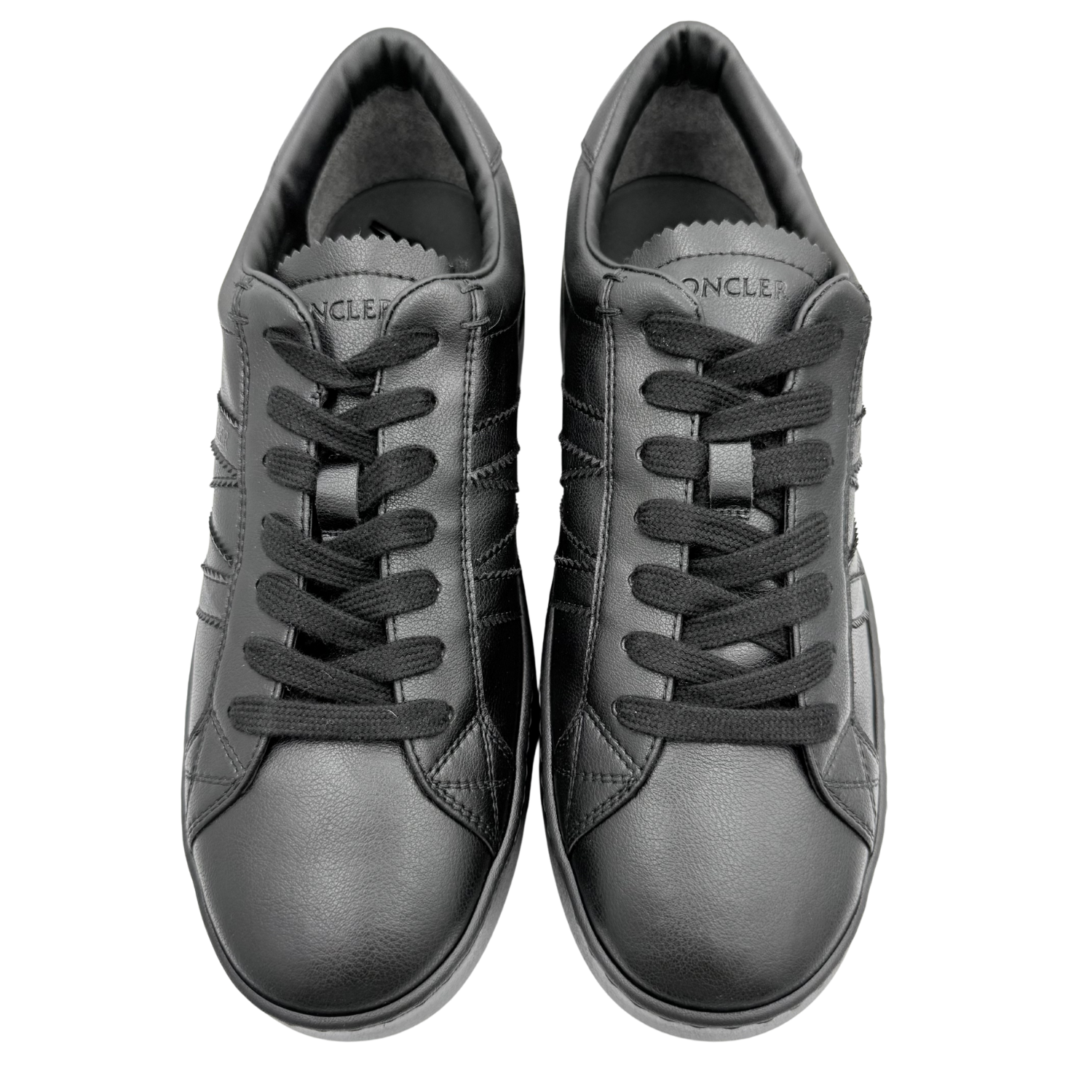 Moncler Monaco Low Top Sneakers Black