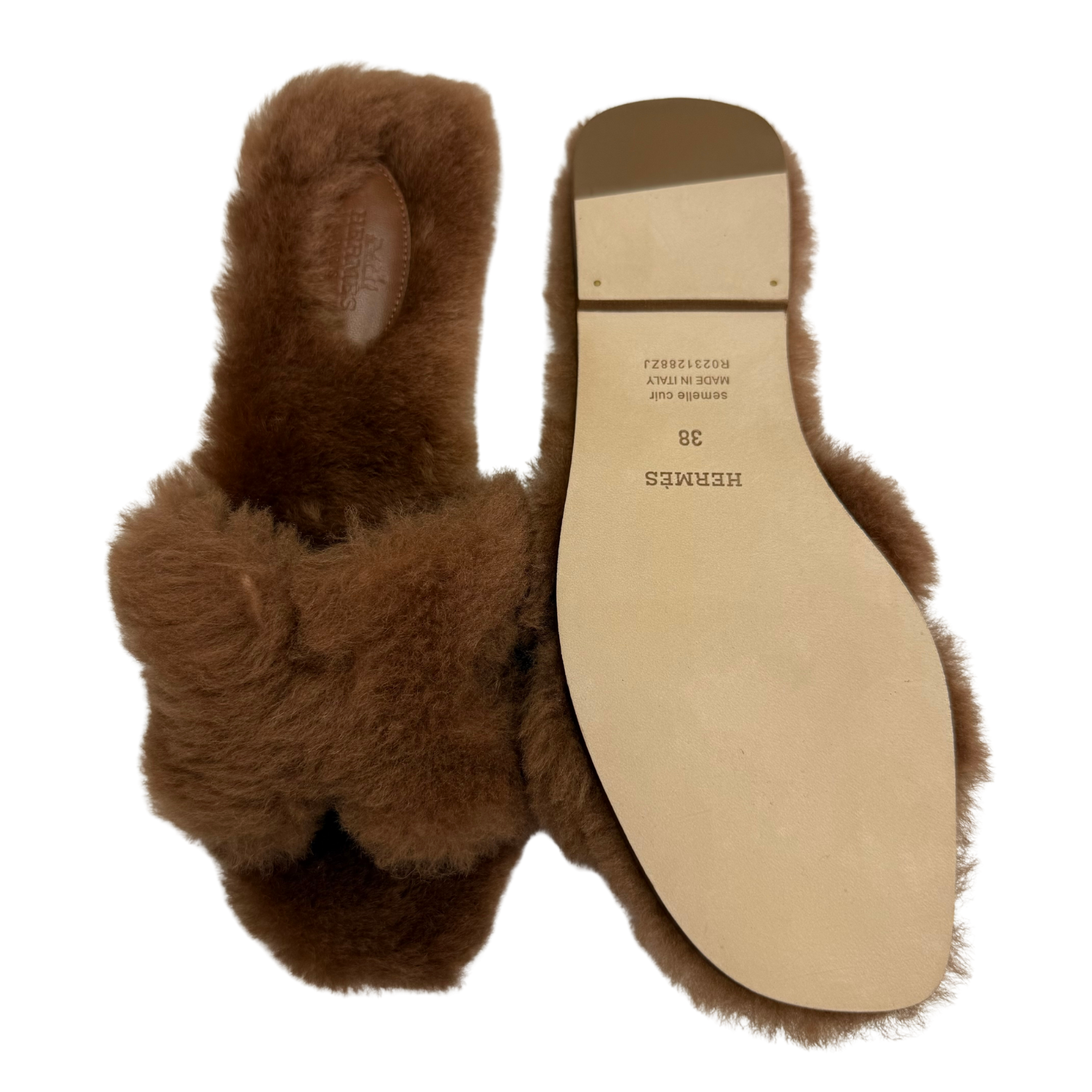 Hermès Oran Sandal Naturel