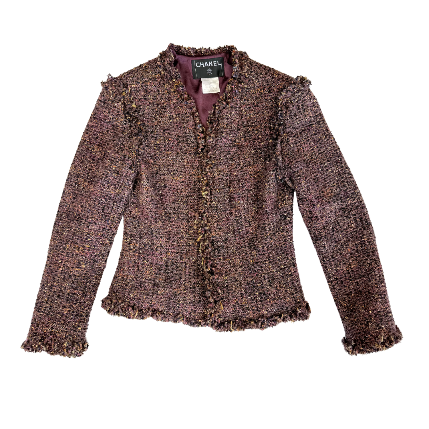 Chanel Vintage 2003 Tweed Evening Blazer