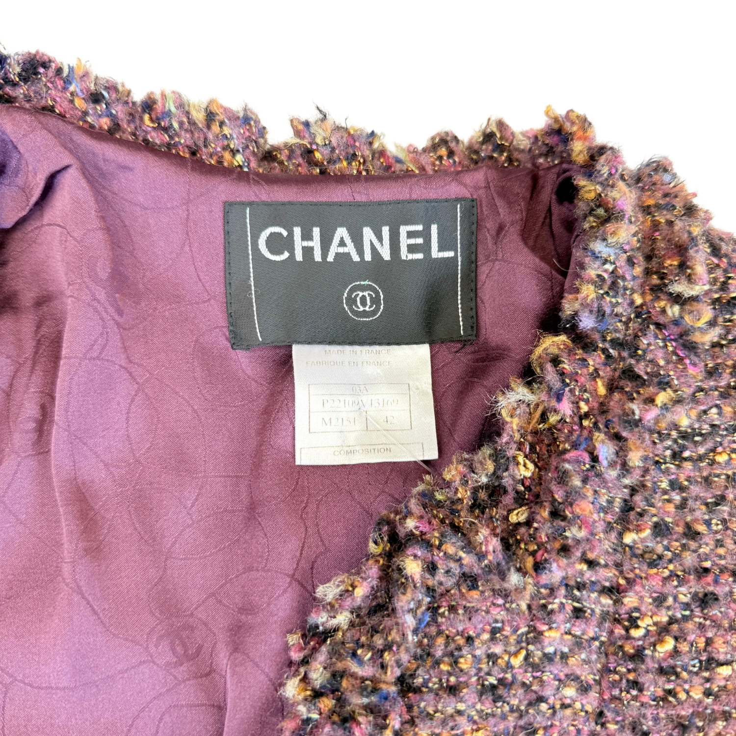 Chanel Vintage 2003 Tweed Evening Blazer