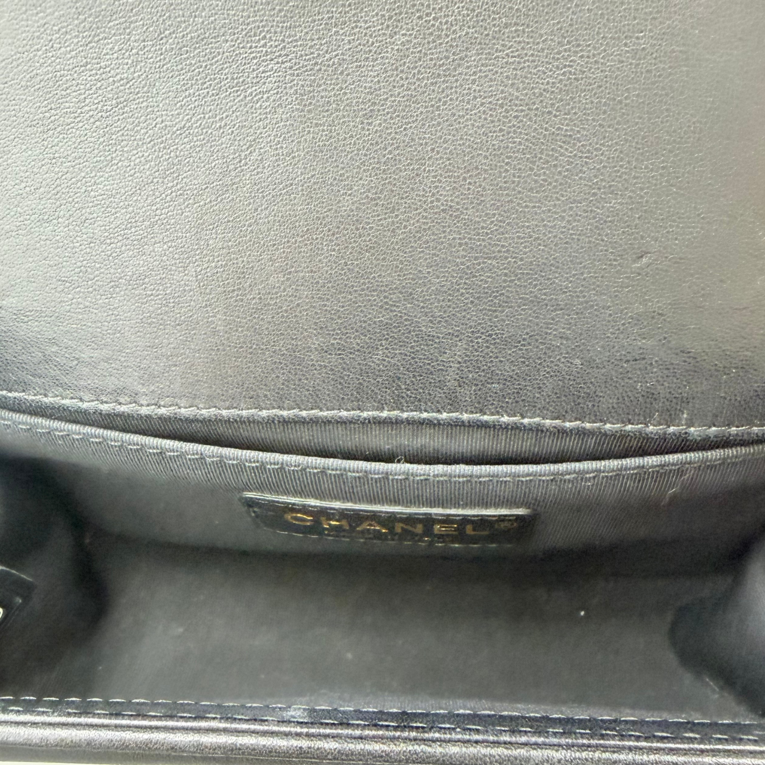 Chanel Small Jacket Boy Bag Black