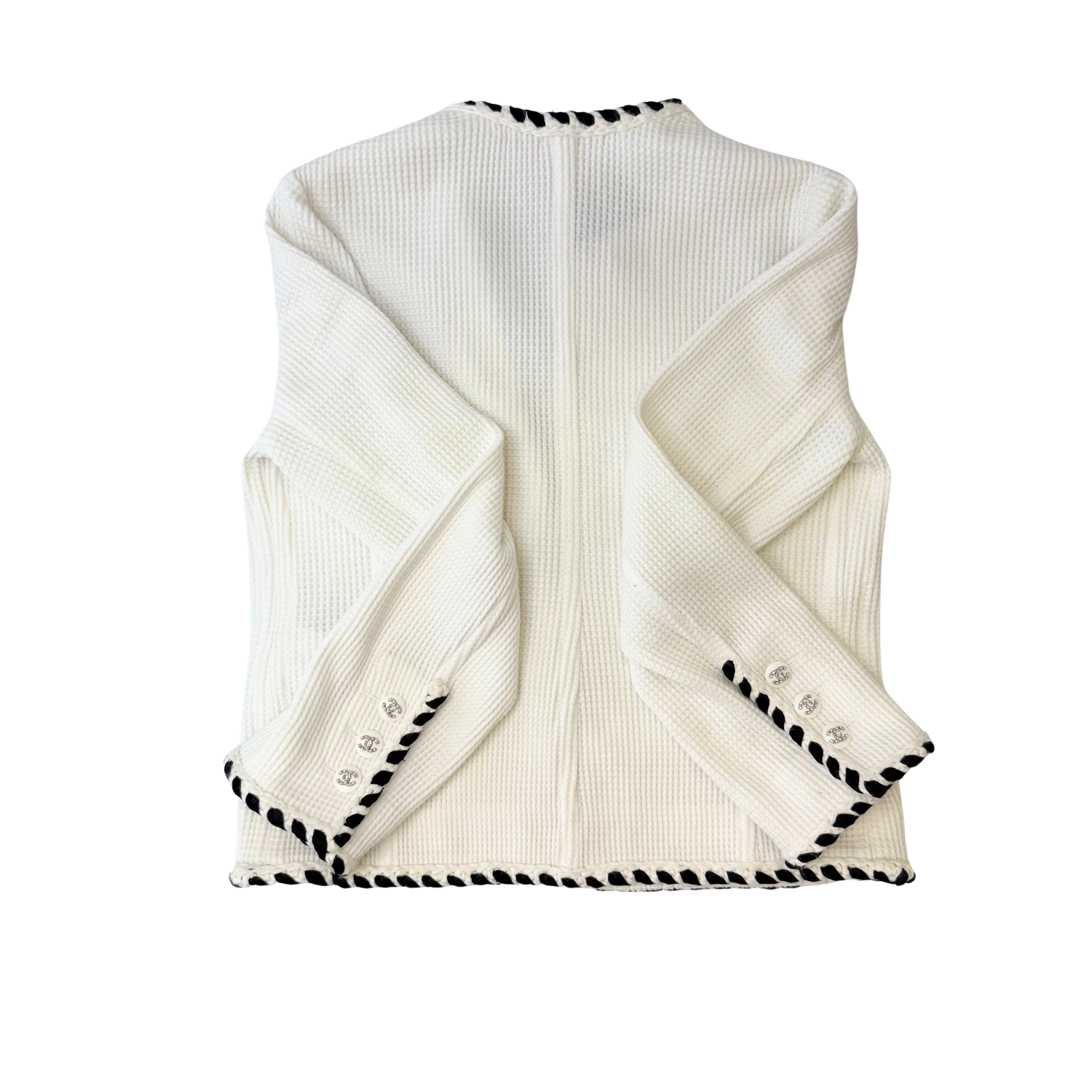 Chanel Look 4 Cruise Blazer 2021 White & Black