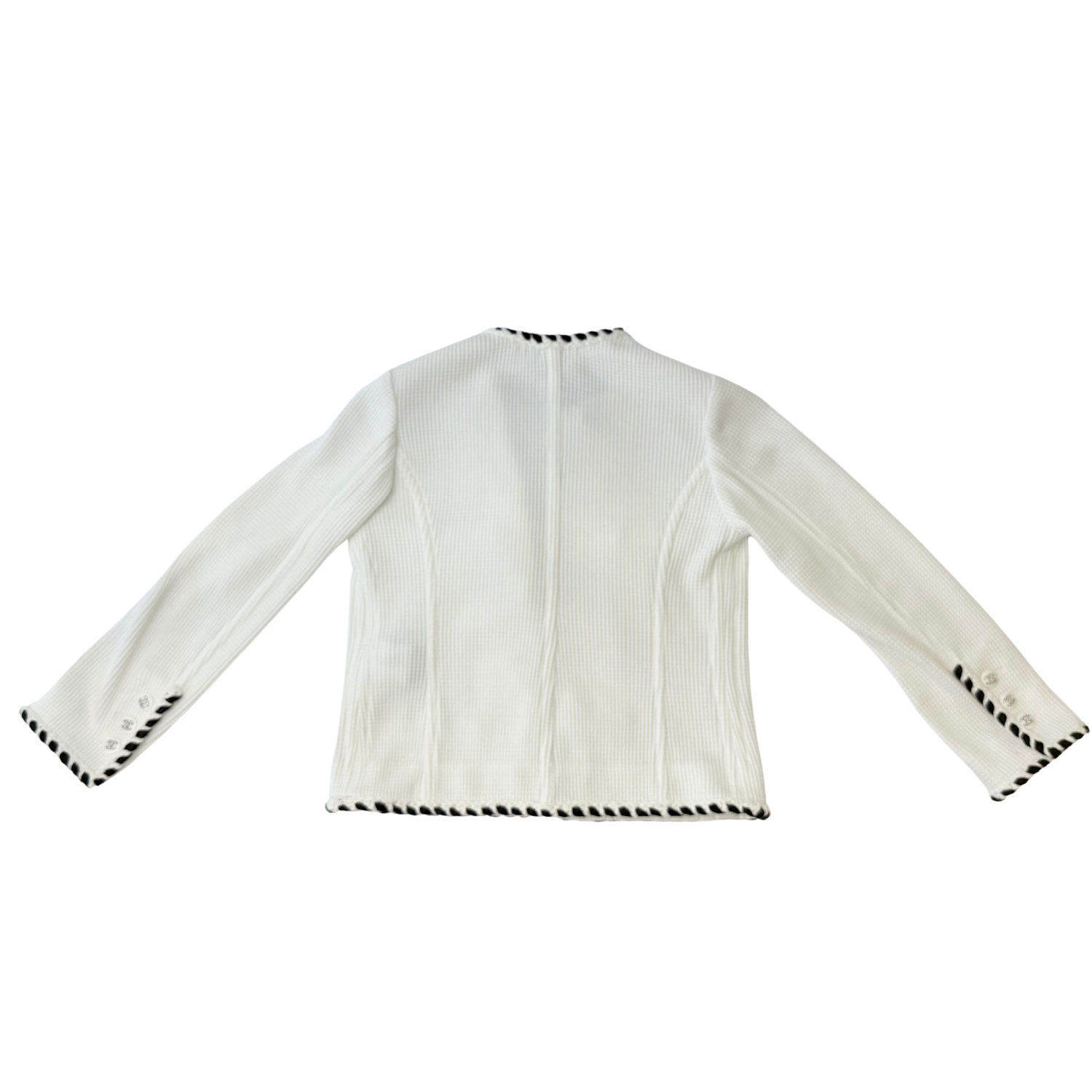 Chanel Look 4 Cruise Blazer 2021 White & Black