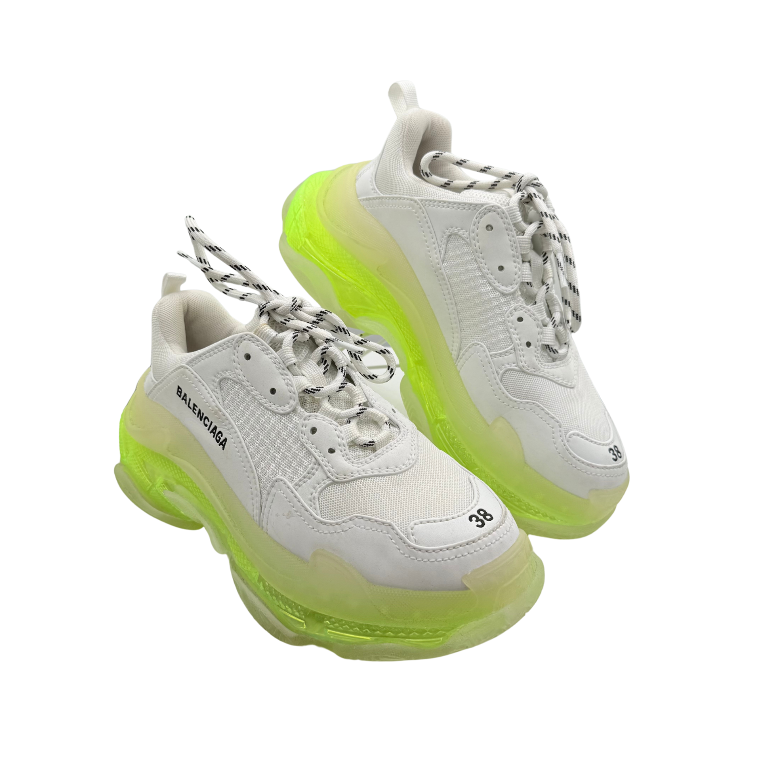 Balenciaga Triple S 'Clear Sole' Chunky Sneakers