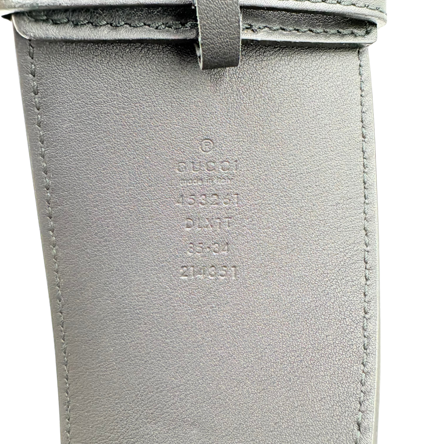 Gucci Large Faux Pearl Accents Wide Waist Belt