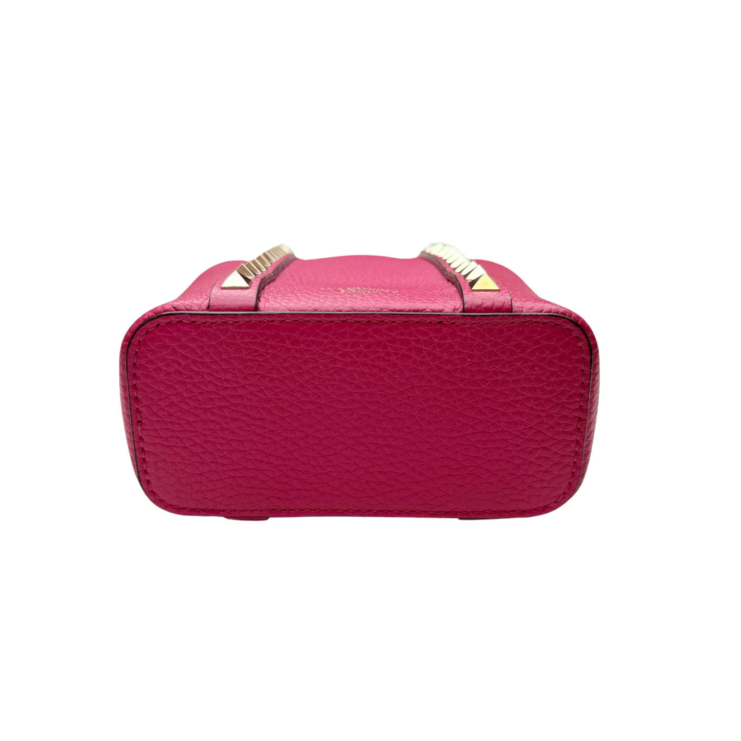 Valentino Rockstud Calfskin Crossbody Bag Magenta