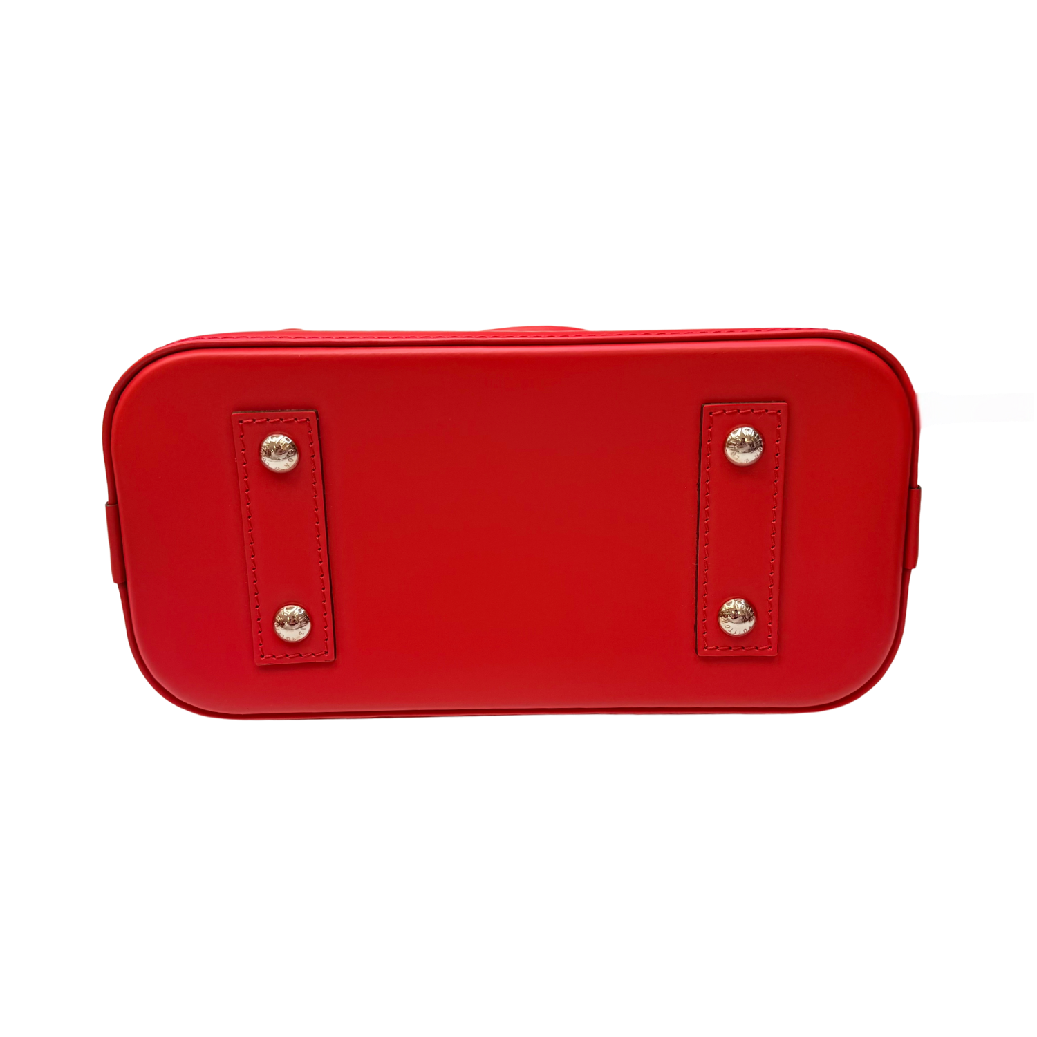 Louis Vuitton Epi Alma BB Coquelicot Bag Red