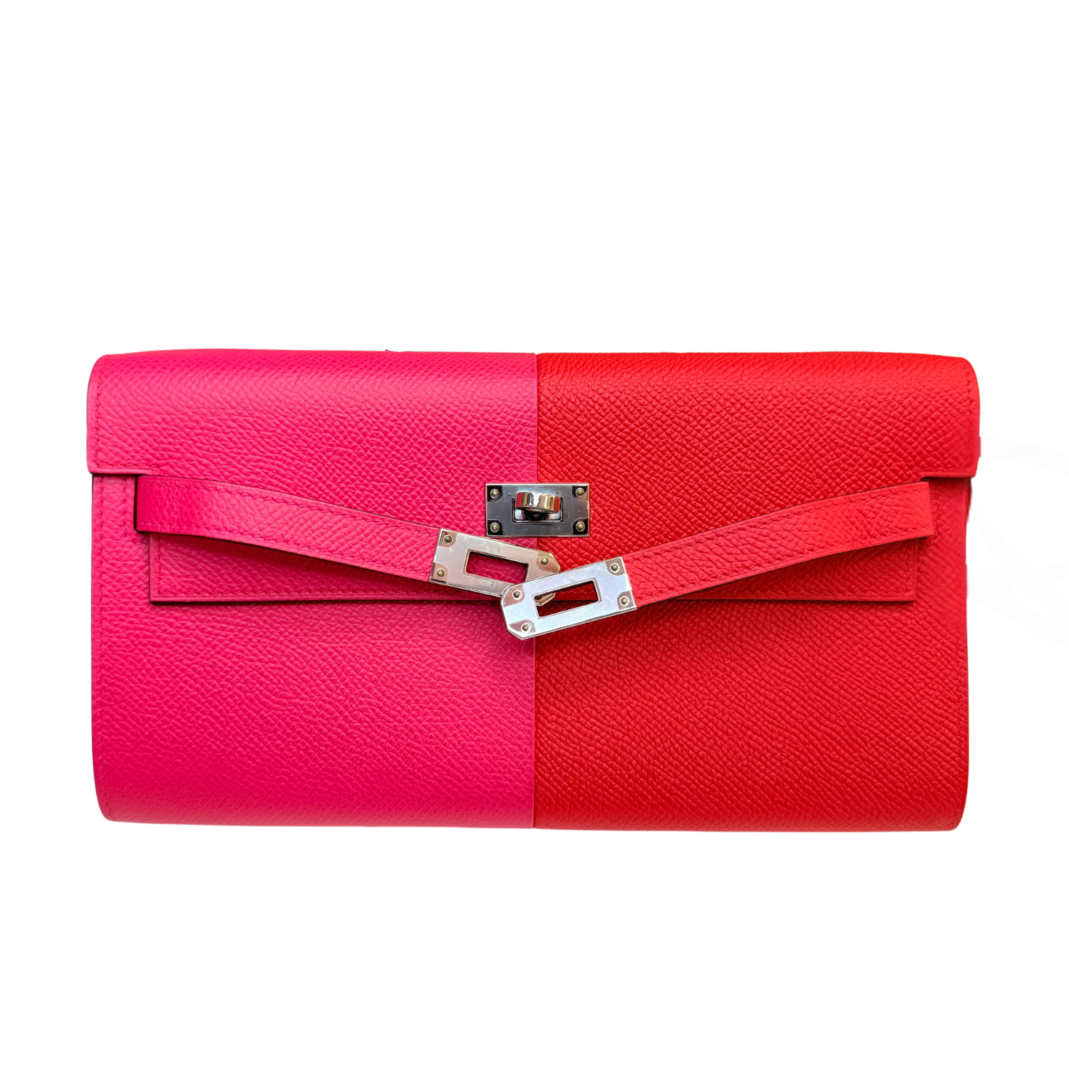 Hermès Two-Tone Kelly To Go Rose De Coeur