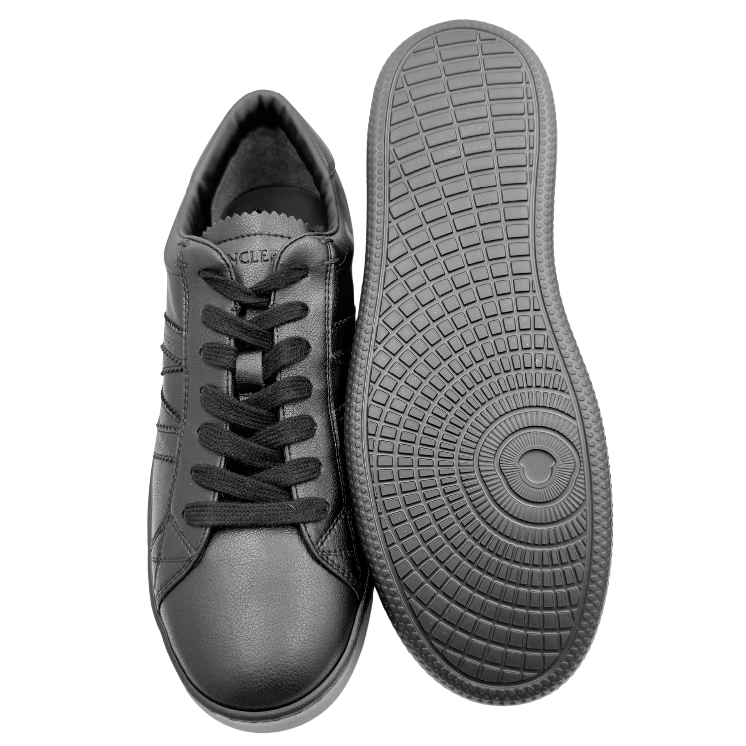 Moncler Monaco Low Top Sneakers Black