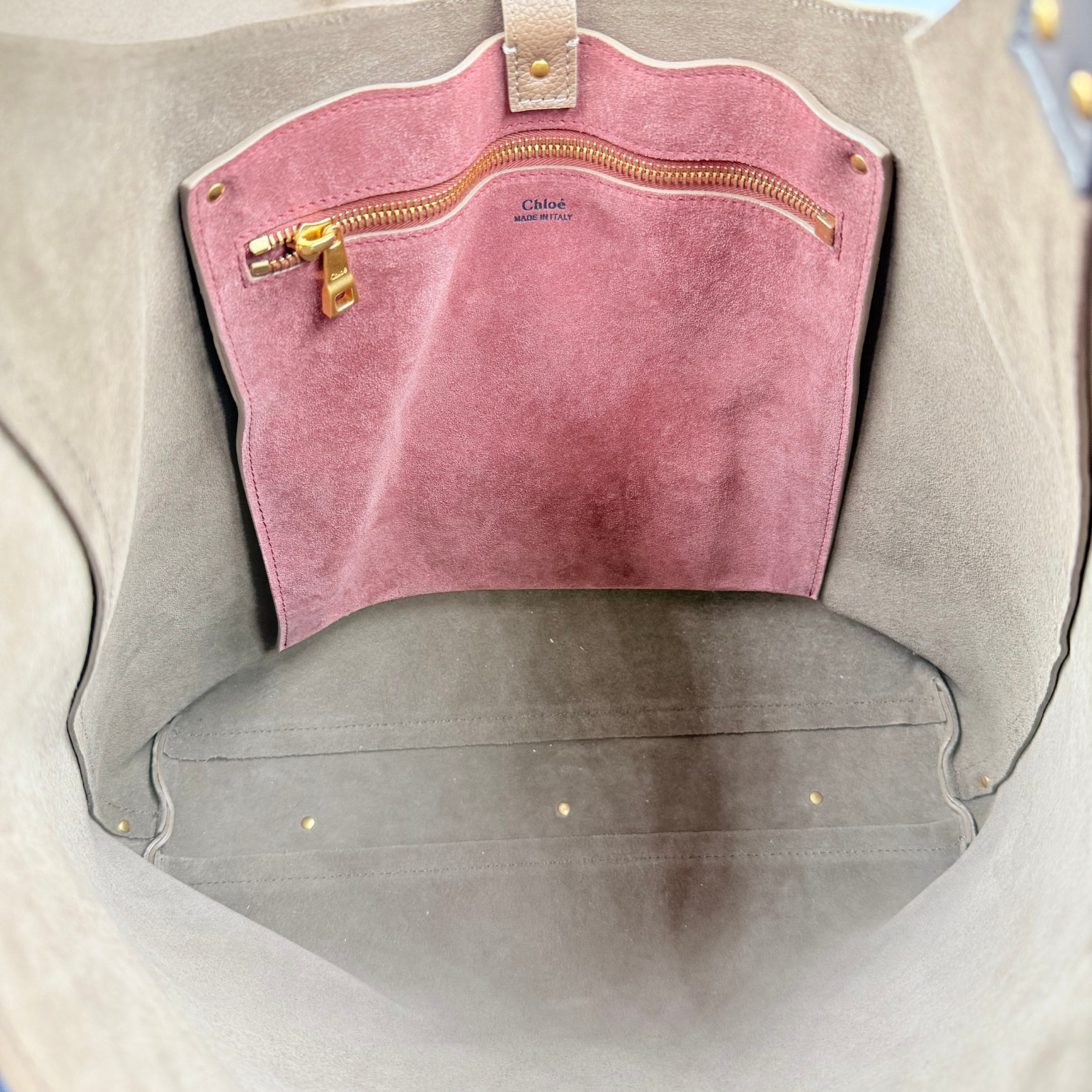 Chloè Marcie Hobo Bag Etoupe