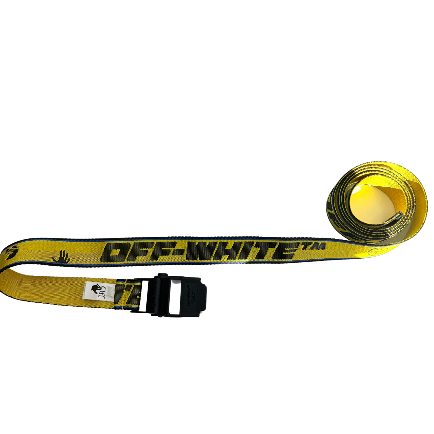 Off-White Industrial Belt Yellow