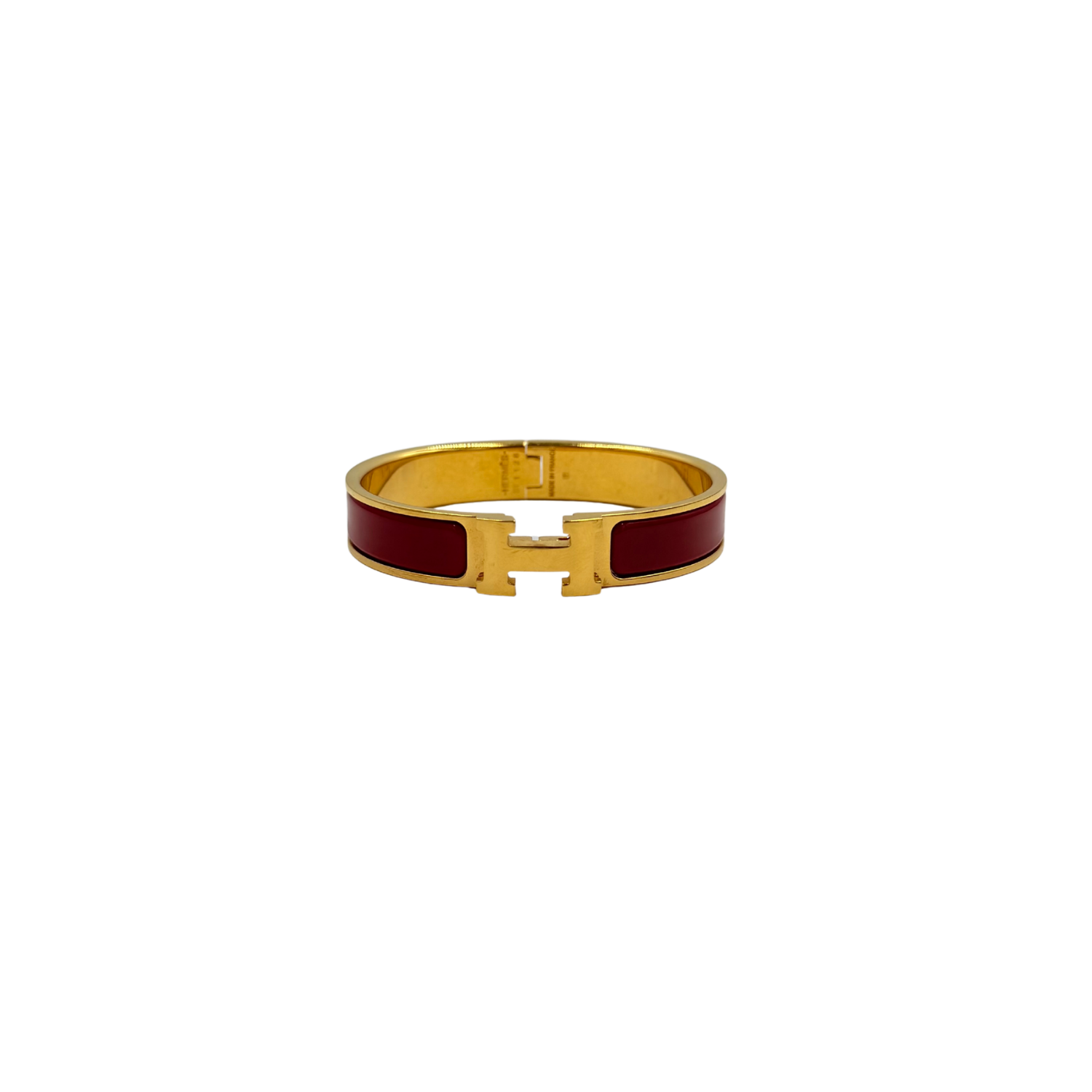 Red Clic H Bracelet
